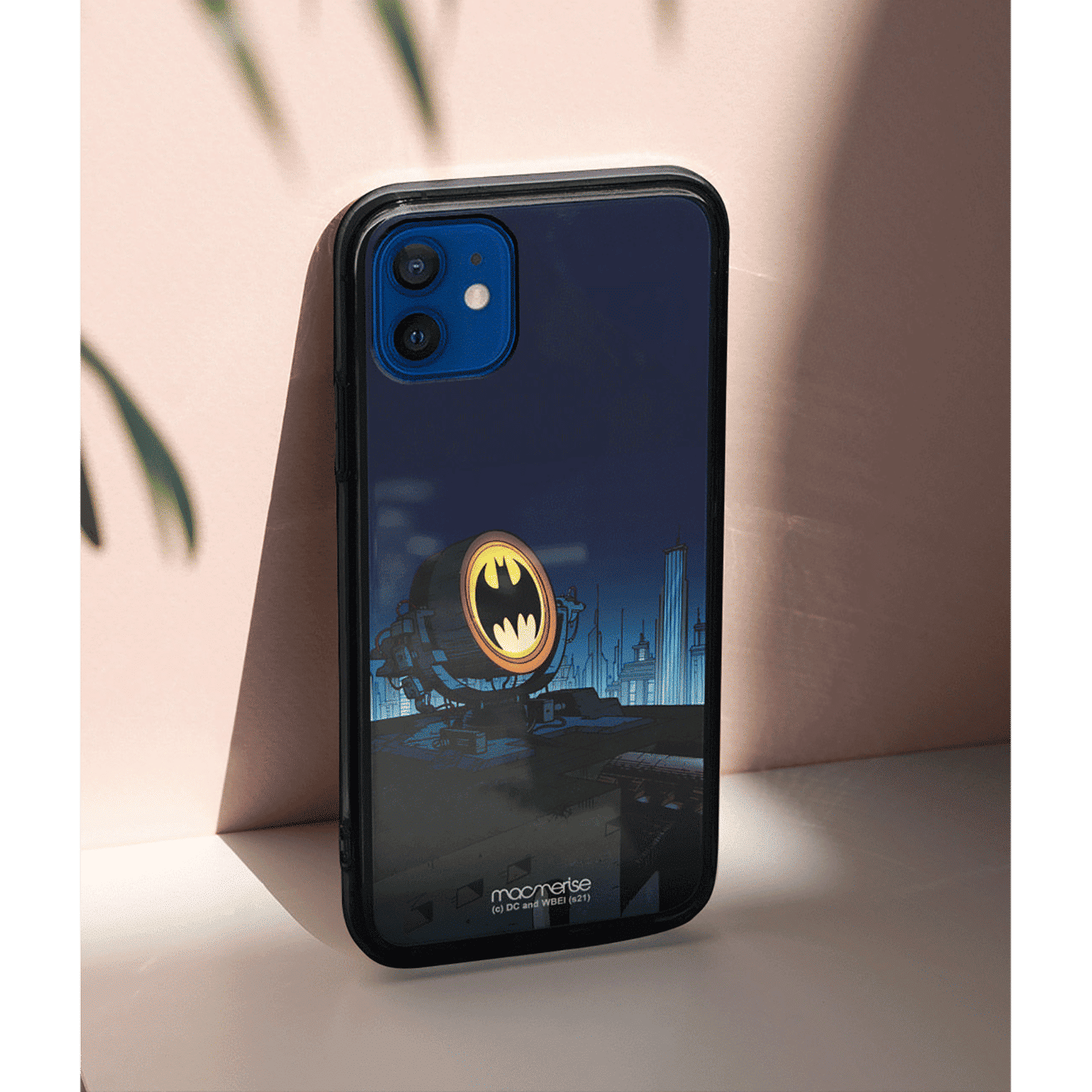Macmerise Light Up Bat Hard Polycarbonate Back Cover for Apple iPhone 12 Mini (Supports Wireless Charging, Multi Color)_3