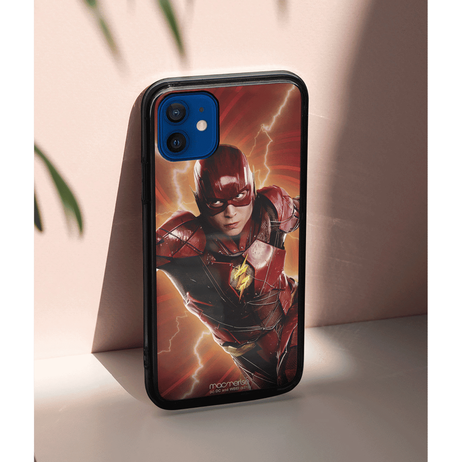 Macmerise Lightspeed Flash Hard Polycarbonate Back Cover for Apple iPhone 12 Mini (Supports Wireless Charging, Multi Color)_3