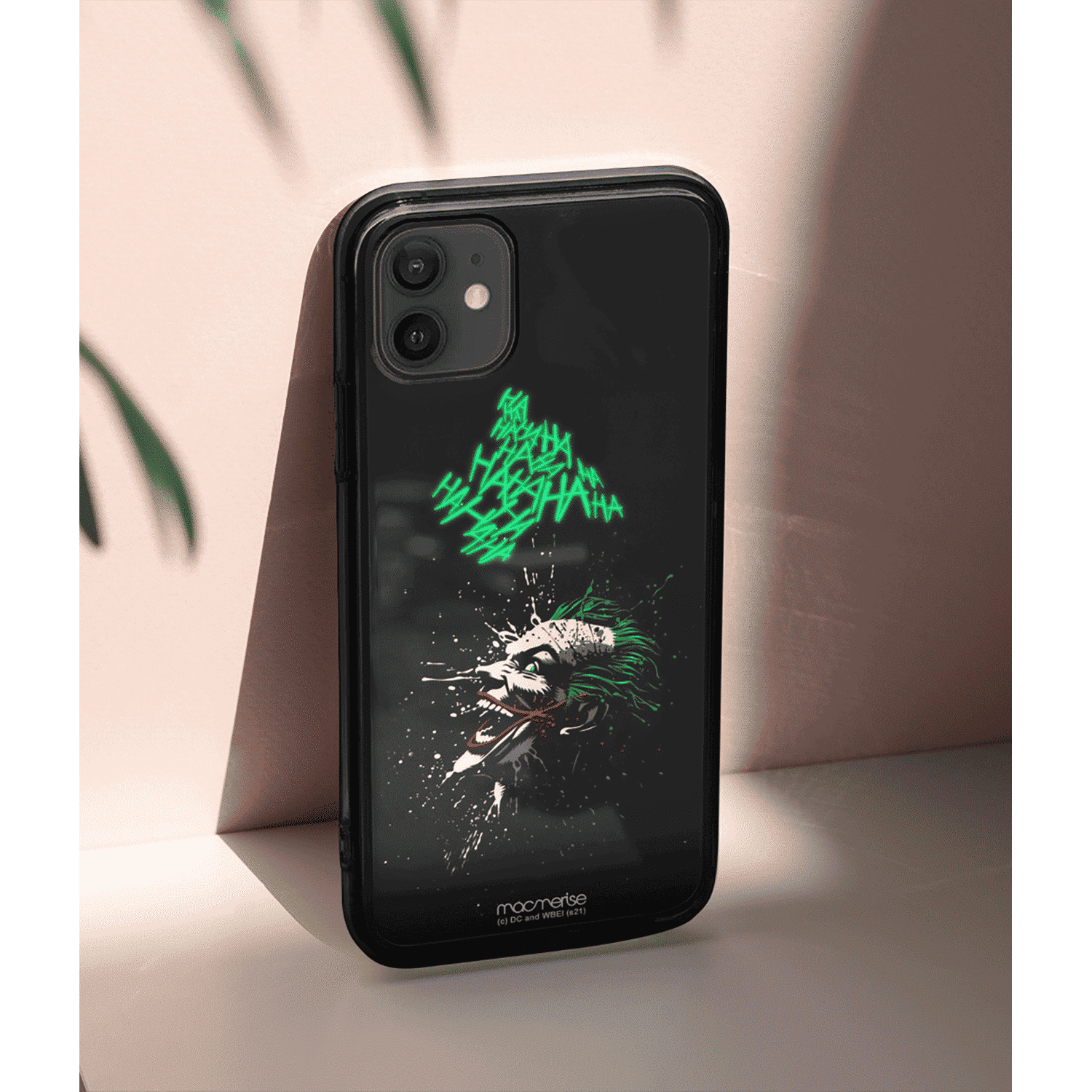 Macmerise Sinister Joker Laugh Hard Polycarbonate Back Cover for Apple iPhone 12 Pro (Supports Wireless Charging, Multi Color)_3