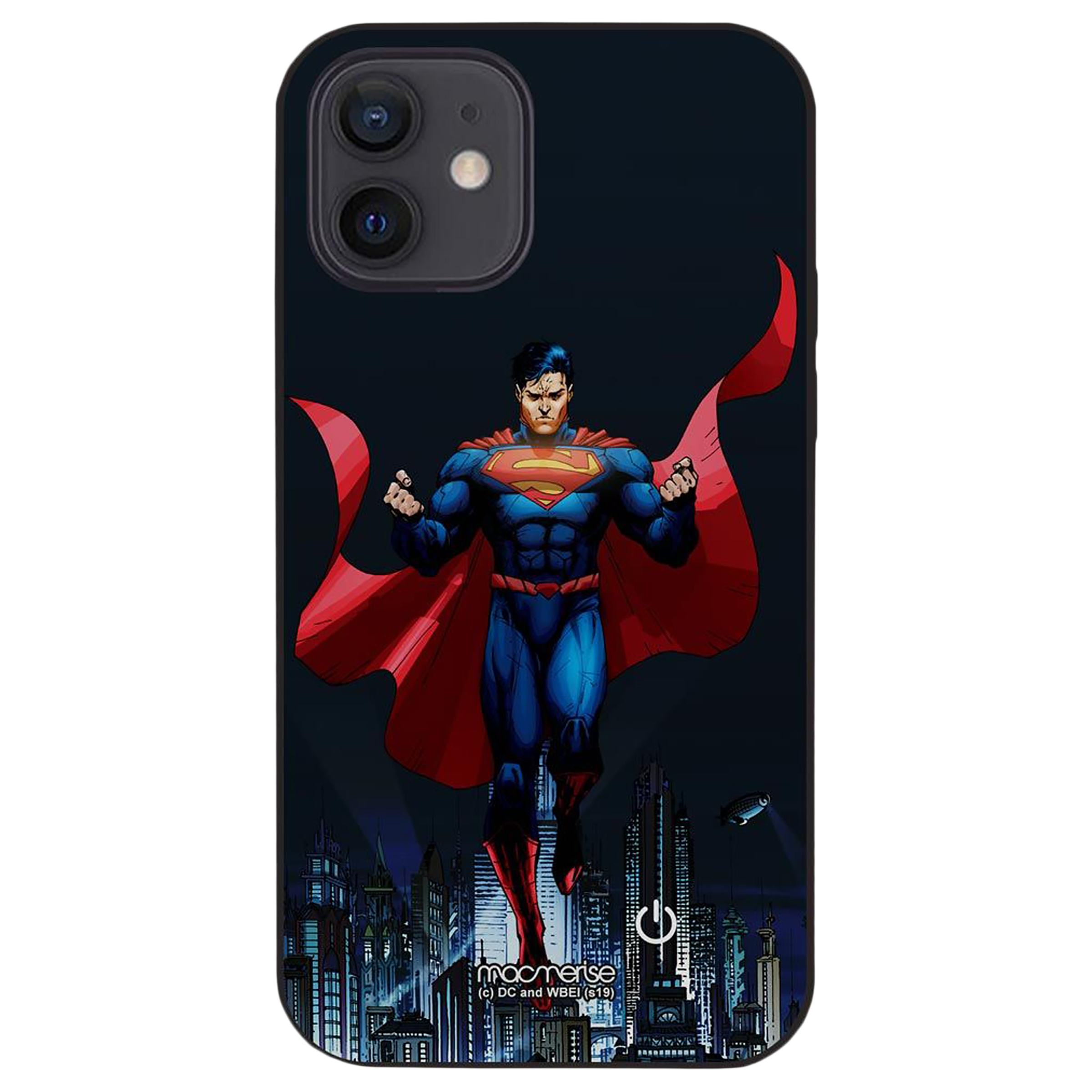 Macmerise Metropolis Savior Hard Polycarbonate Back Cover for Apple iPhone 12 (Supports Wireless Charging, Multi Color)_1