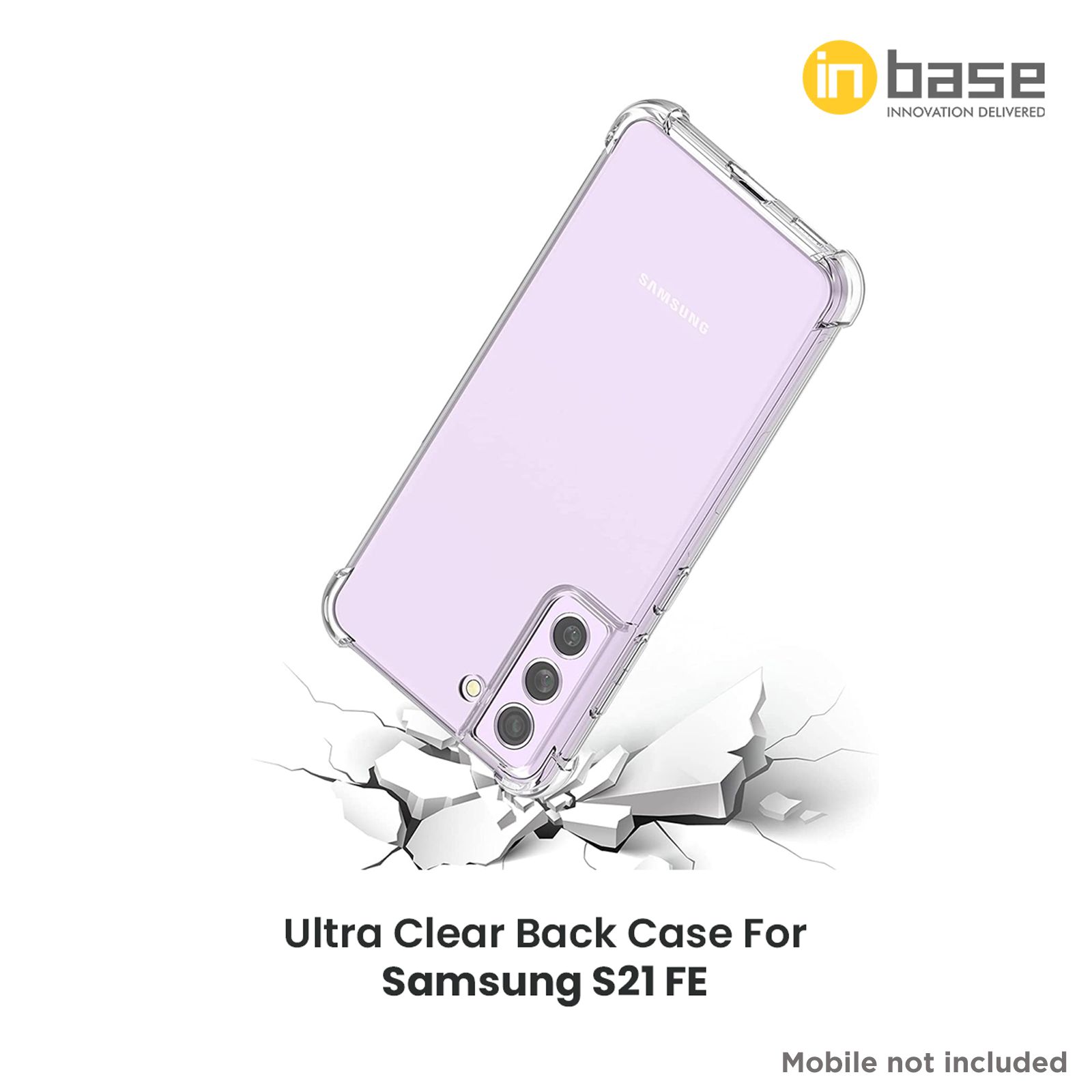 Inbase Ultra Polyurethane Back Cover for SAMSUNG Galaxy S21 FE 5G (Slim & Protective, Clear) Inbase Ultra Polyurethane Back Cover for SAMSUNG Galaxy S21 FE 5G (Slim & Protective, Clear)_7