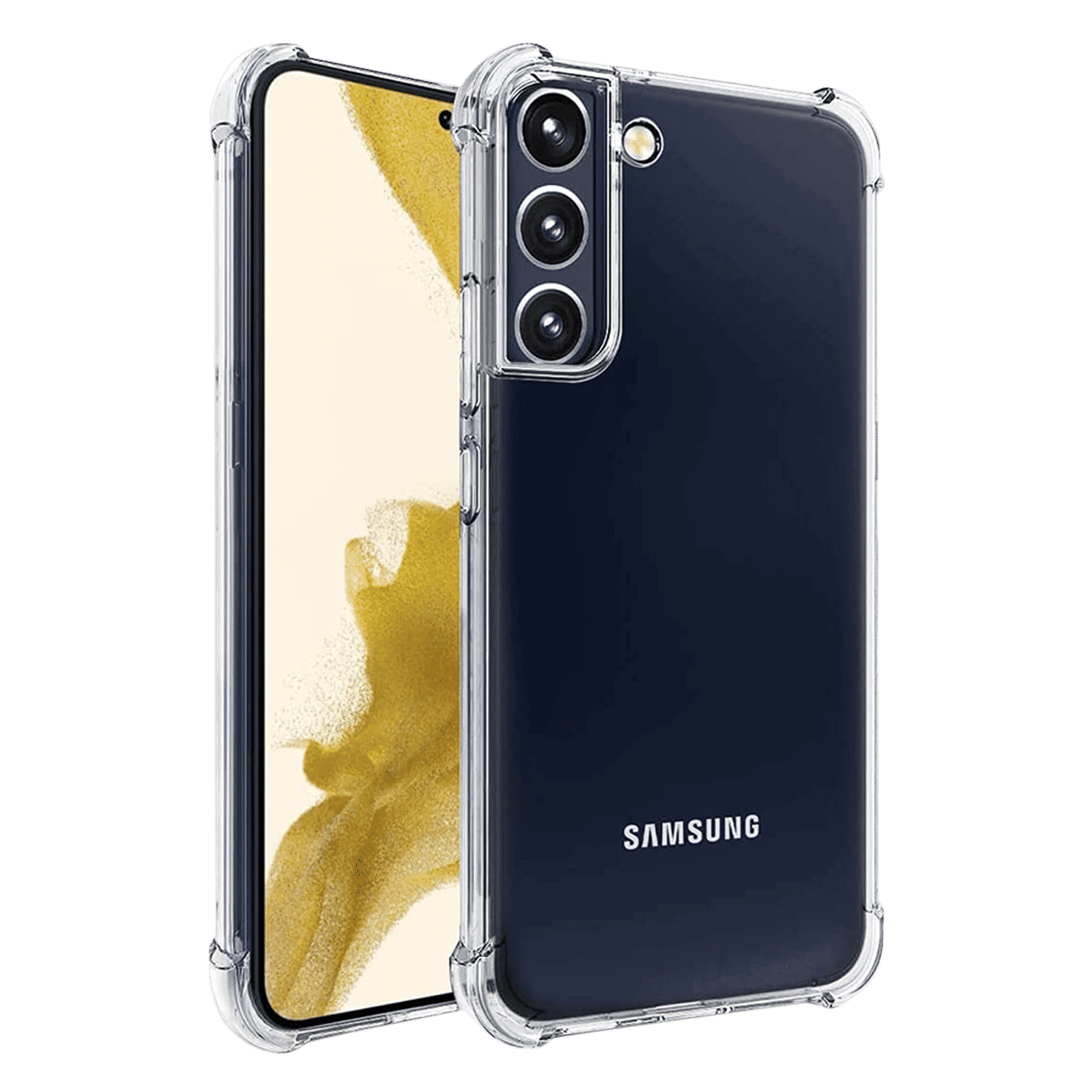 Inbase Ultra Polycarbonate Back Cover for SAMSUNG Galaxy S22 5G (Slim & Protective, Clear)_1