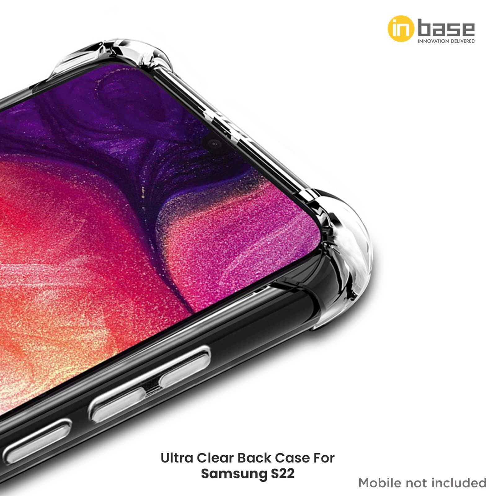 Inbase Ultra Polycarbonate Back Cover for SAMSUNG Galaxy S22 5G (Slim & Protective, Clear)_4