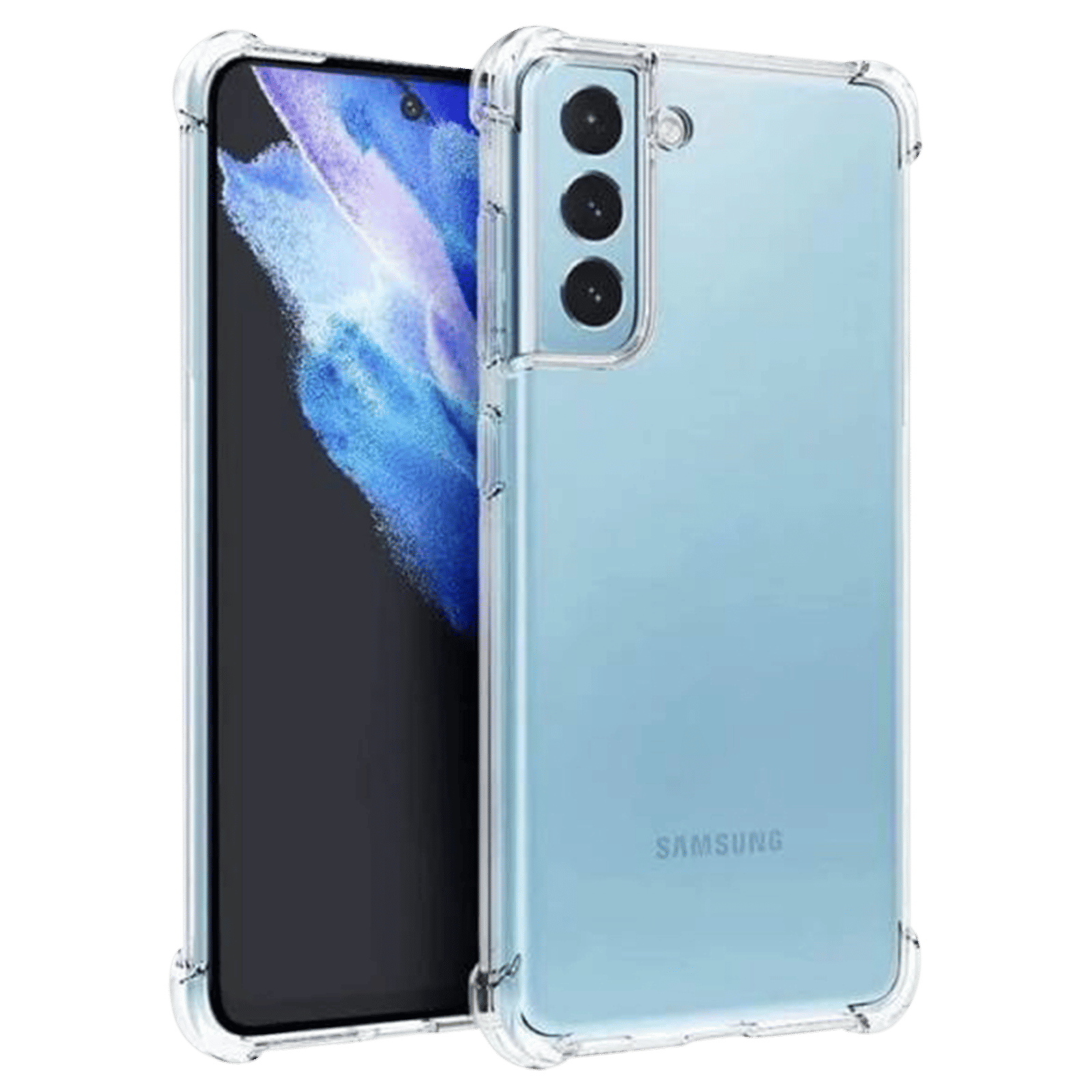 Inbase Ultra Slim Polycarbonate Back Cover for SAMSUNG Galaxy S22 5G (Ultra Lightweight, Clear)_1