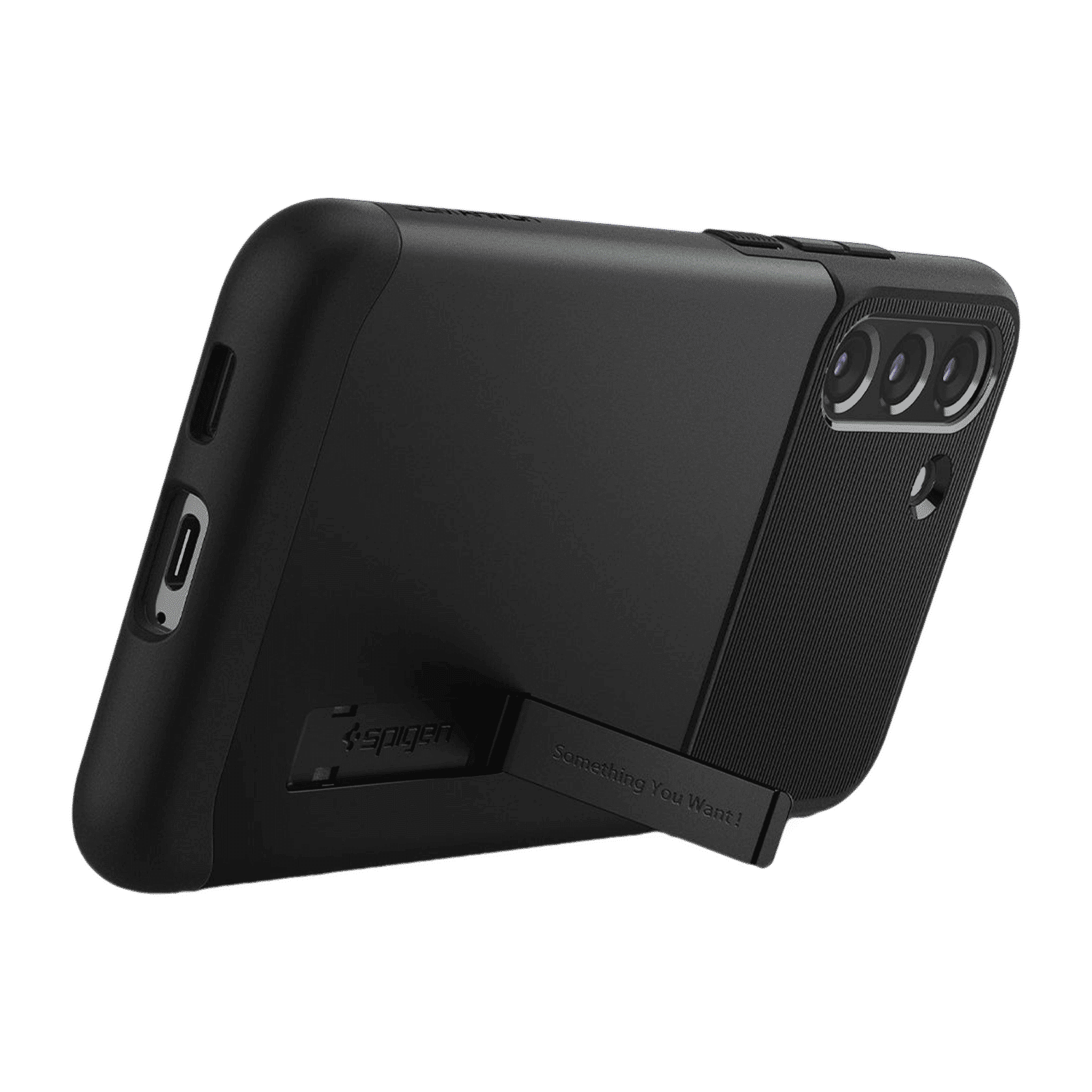 Spigen Slim Armor Polycarbonate & TPU Back Cover for SAMSUNG Galaxy S22 5G (Supports Wireless Charging, Black)_8