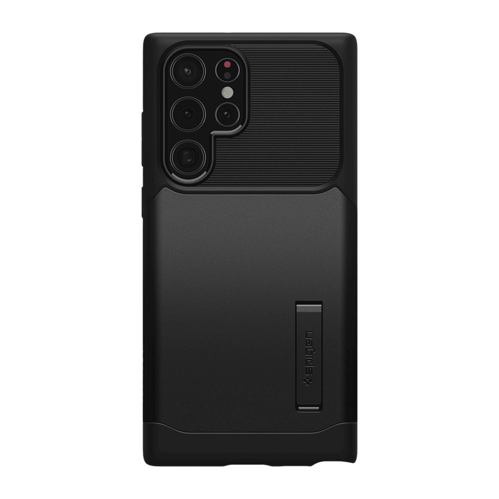 Spigen Slim Armor Polycarbonate & TPU & Impact Foam Back Cover for SAMSUNG Galaxy S22 Ultra 5G (Supports Wireless Charging, Black)_3
