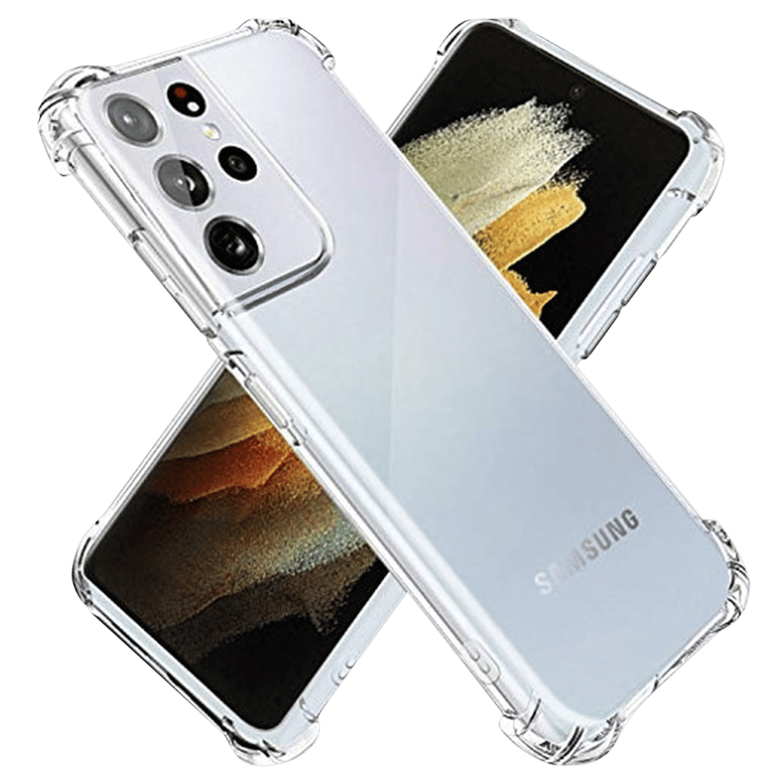 Inbase Ultra Polycarbonate Back Cover for SAMSUNG Galaxy S22 Ultra 5G (Slim & Protective, Clear)_4