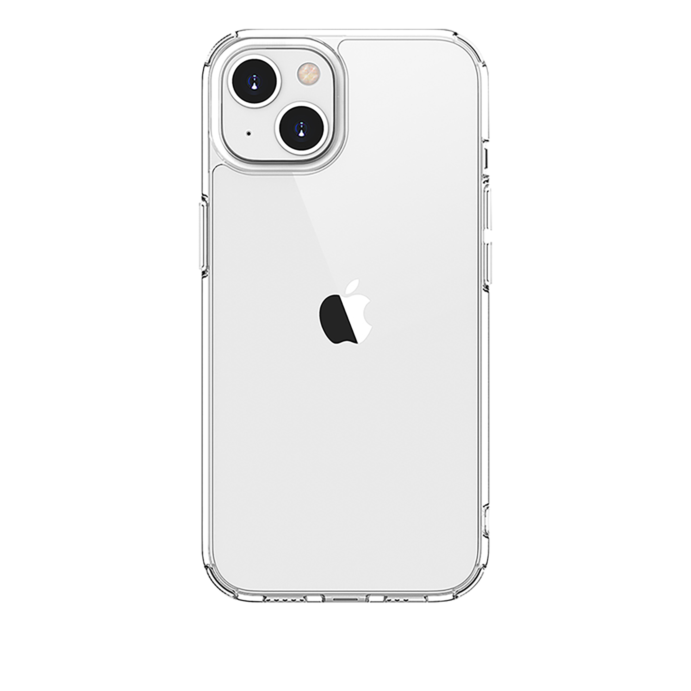 GRIPP GR-CS-13CLTG20W Tempered Glass & Hard Polycarbonate Back Cover & Adapter Combo for Apple iPhone 13 (Scratch Resistant, Multi Color)_13