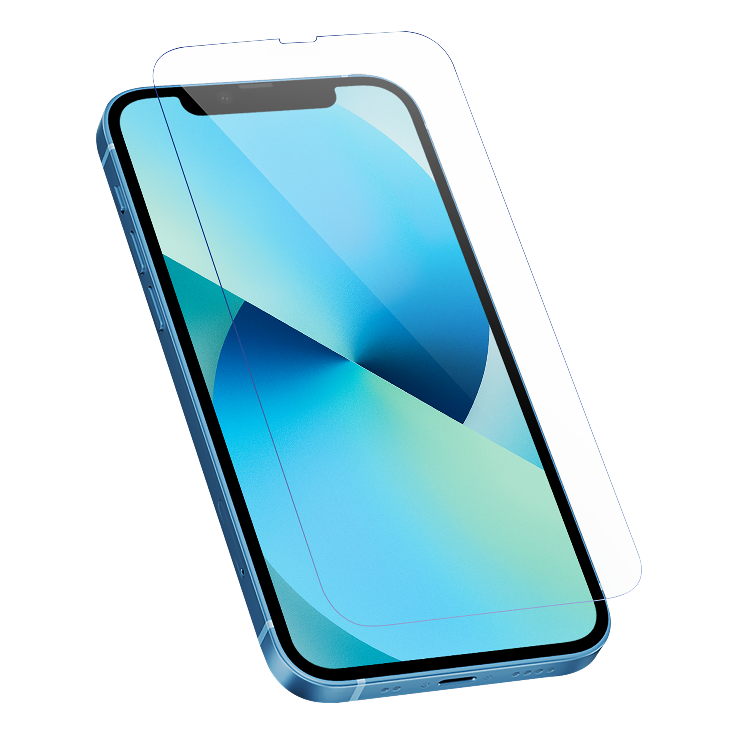 GRIPP Tempered Glass & Hard Polycarbonate Back Cover & Adapter Combo for Apple iPhone 13 Pro (Scratch Resistant, Multi Color)_17