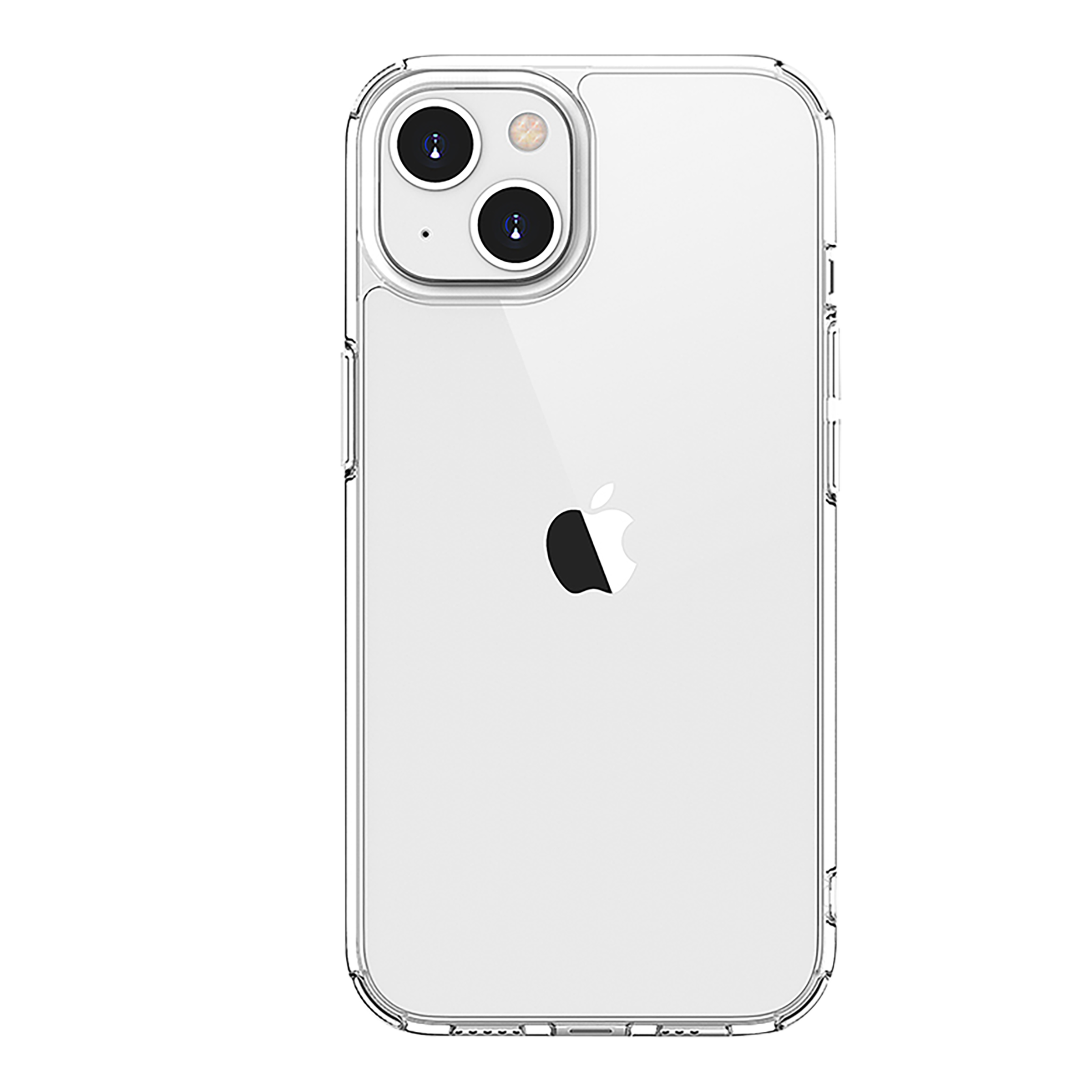 GRIPP Tempered Glass & Hard Polycarbonate Back Cover Combo for Apple iPhone 13 Mini (Scratch Resistant, Clear)_6