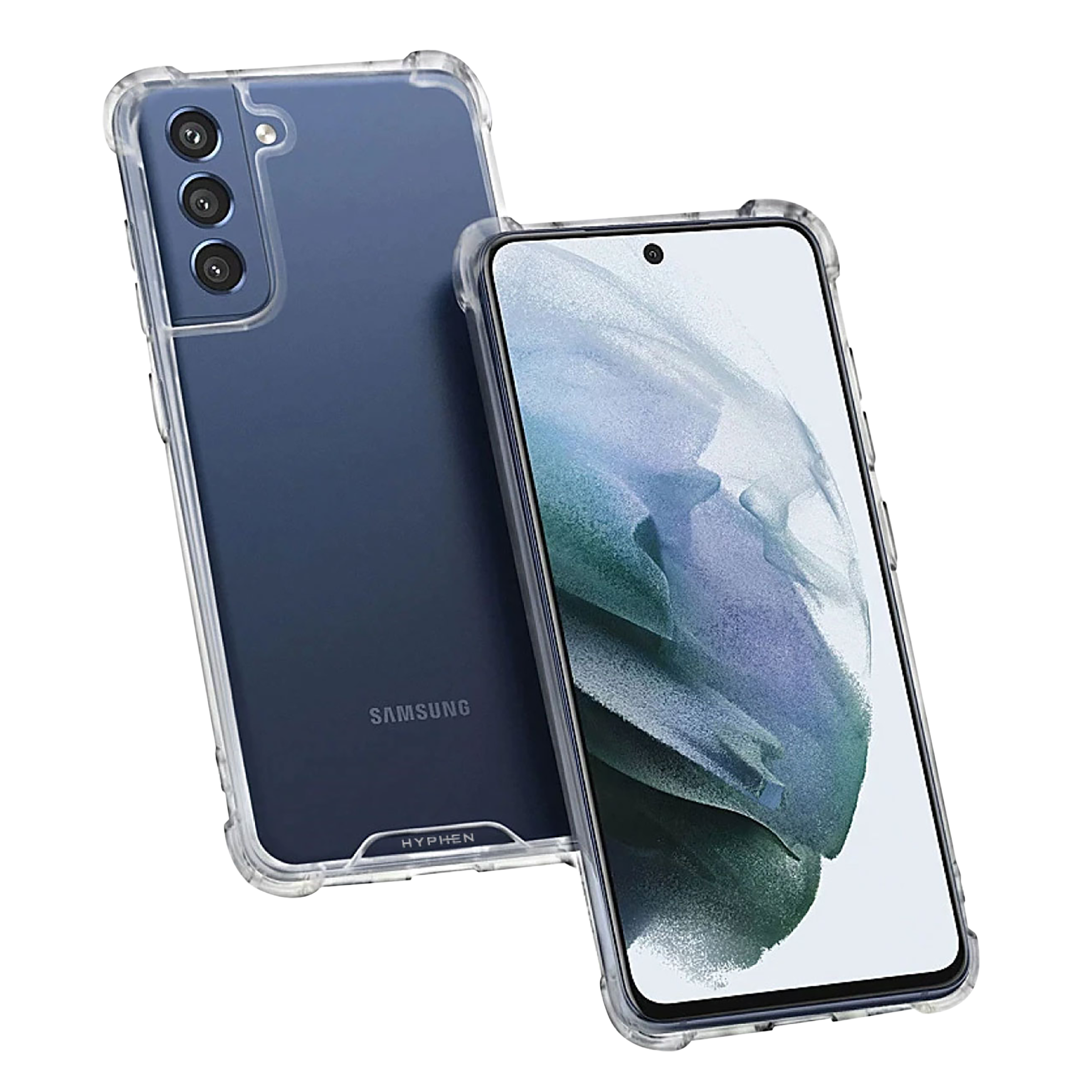 Hyphen DURO TPU Back Cover for SAMSUNG Galaxy S22 5G (Supports Wireless Charging, Clear)_1