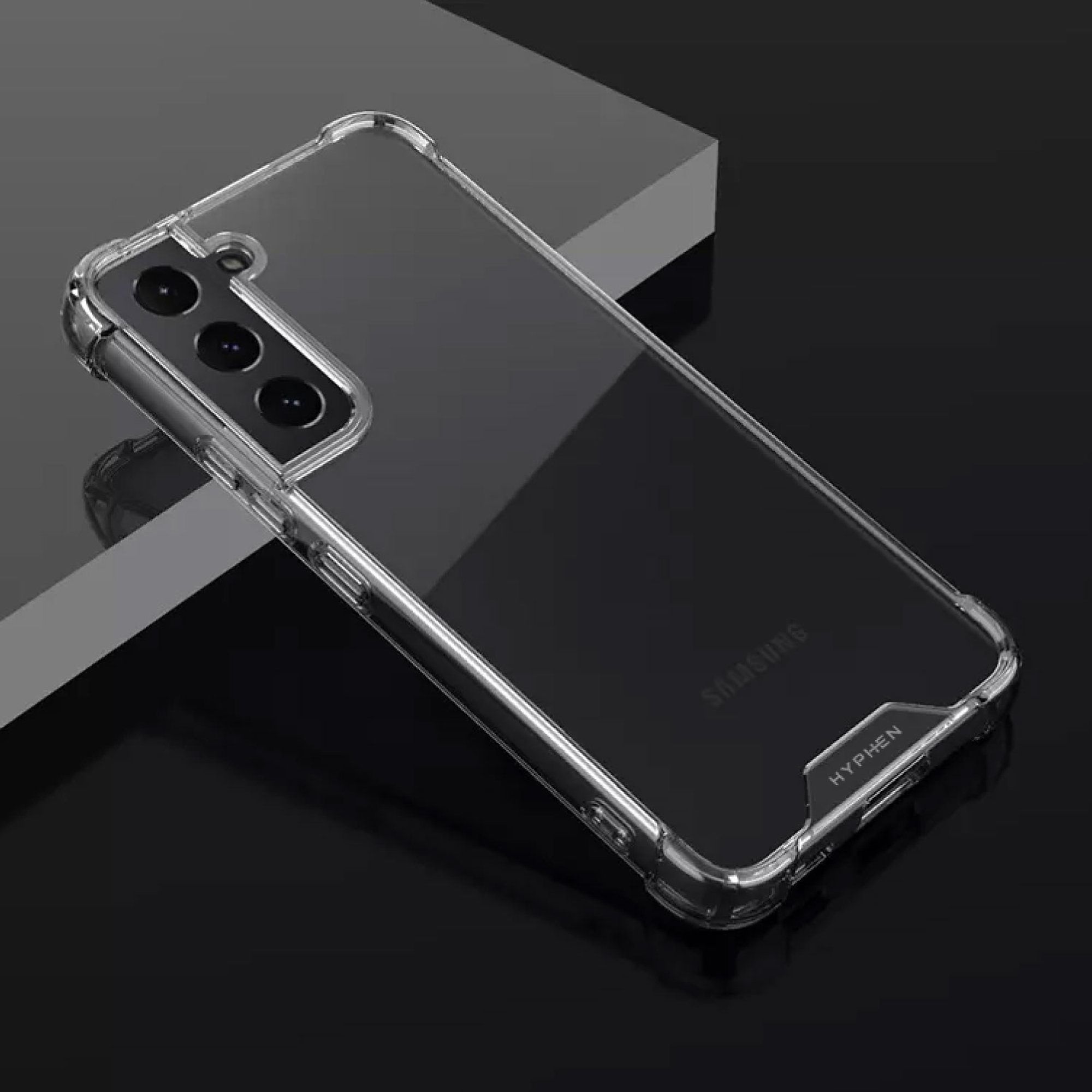 Hyphen DURO TPU Back Cover for SAMSUNG Galaxy S22 5G (Supports Wireless Charging, Clear)_8