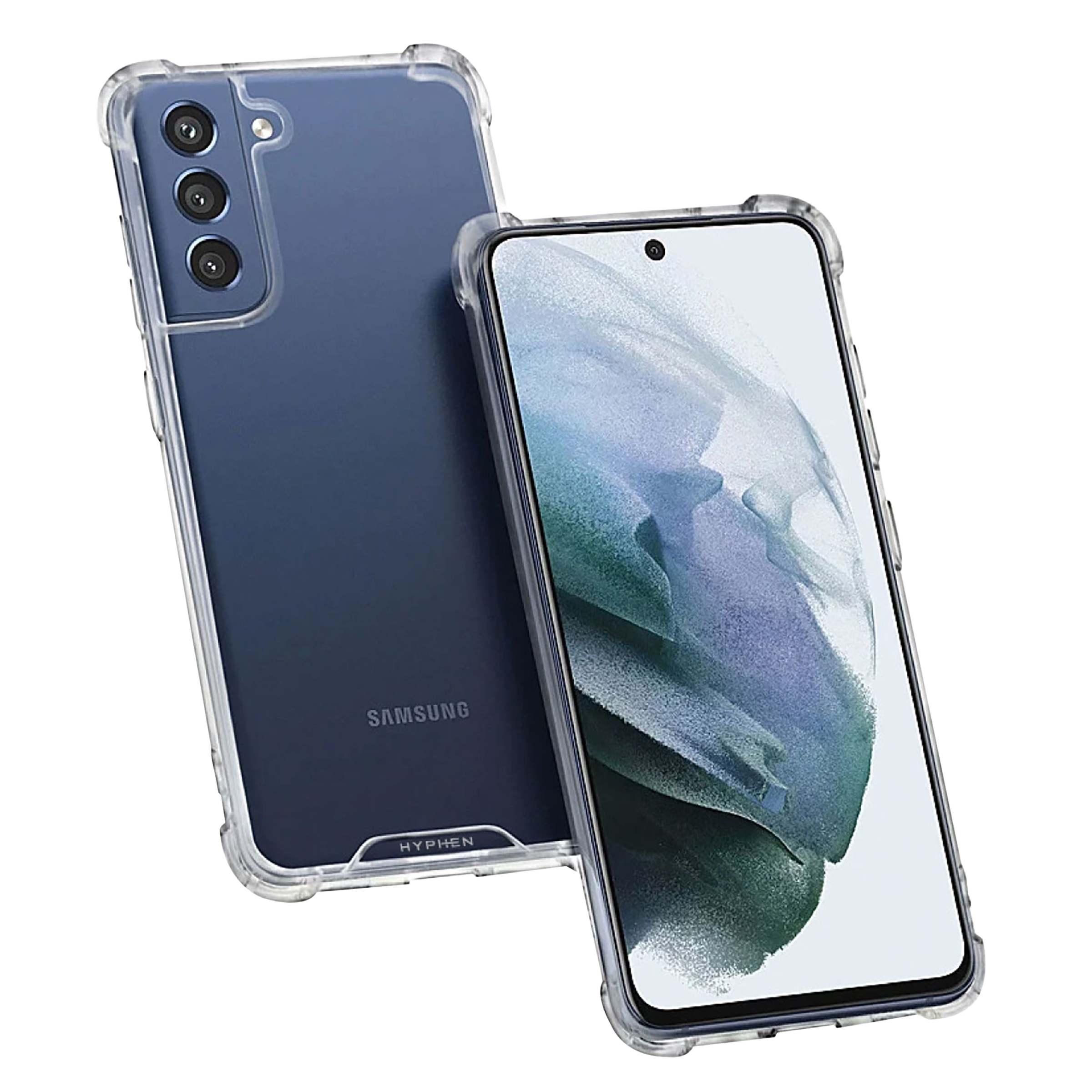 Hyphen TPU Back Cover for SAMSUNG Galaxy S22 Plus (Drop Protection, Clear)_1