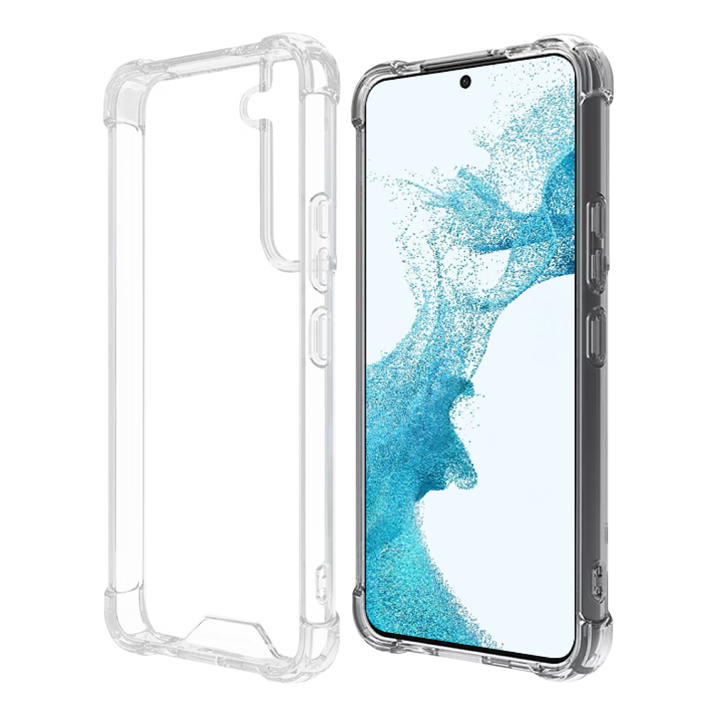 Hyphen TPU Back Cover for SAMSUNG Galaxy S22 Plus (Drop Protection, Clear)_2