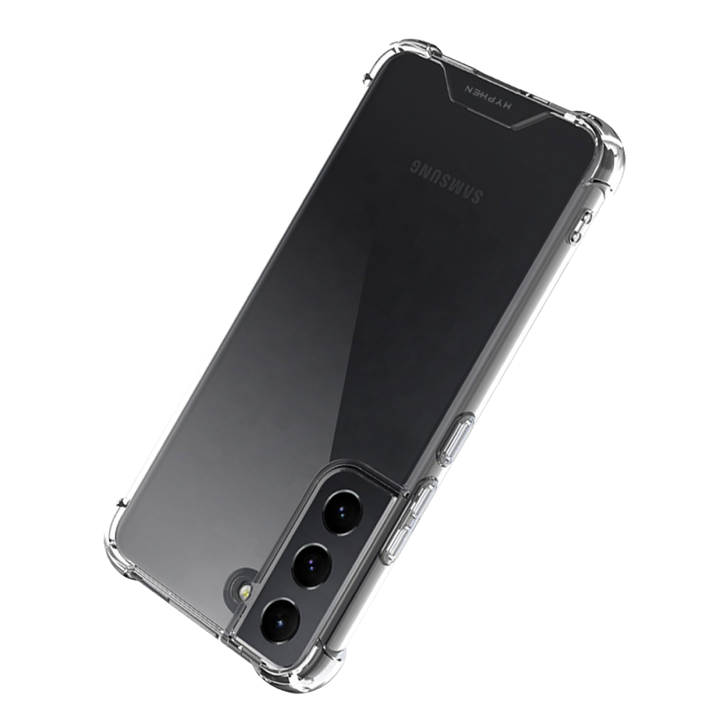 Hyphen TPU Back Cover for SAMSUNG Galaxy S22 Plus (Drop Protection, Clear)_7