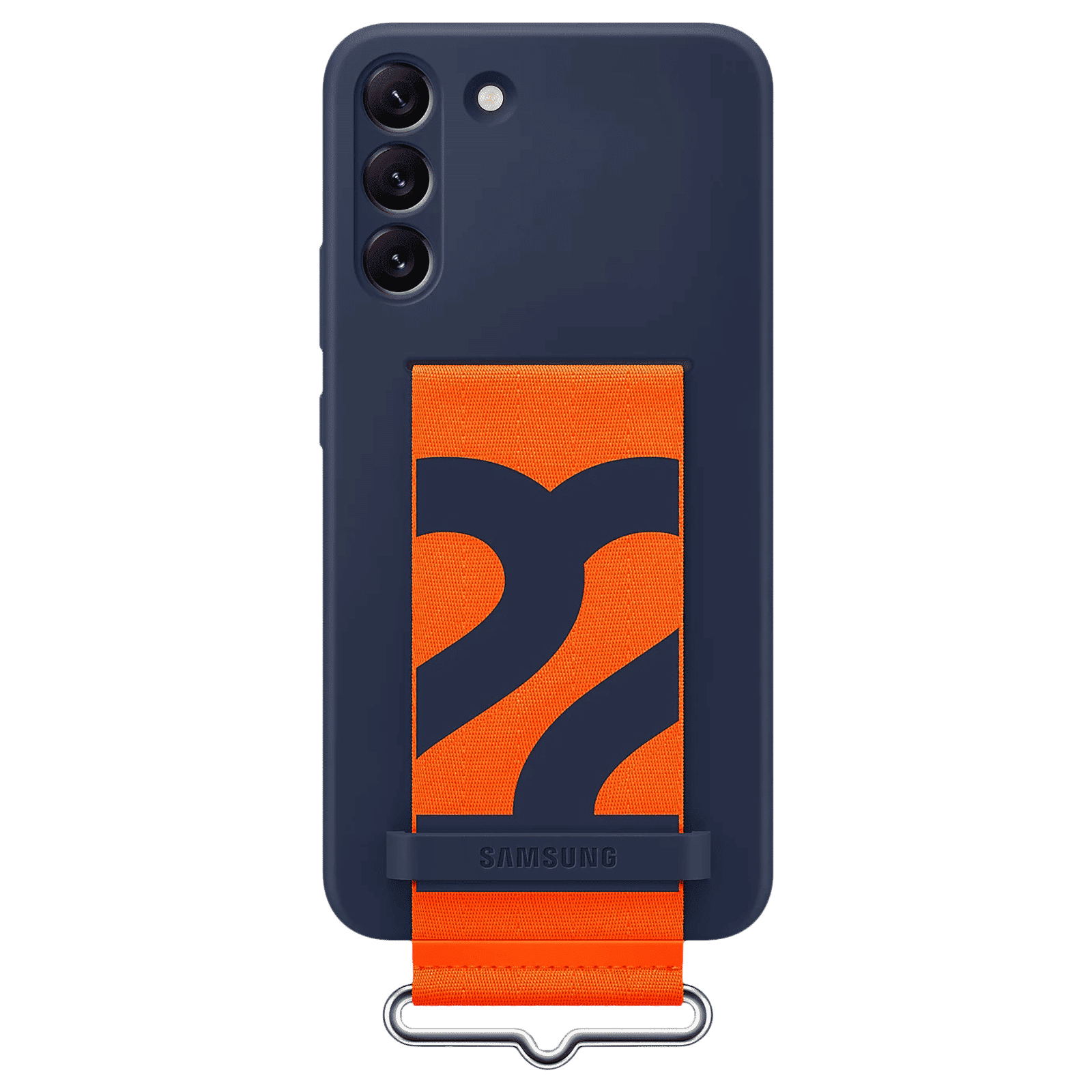 SAMSUNG Silicone Hybrid Cover for SAMSUNG Galaxy S22+ 5G (Detachable Strap, Navy) SAMSUNG Silicone Hybrid Cover for SAMSUNG Galaxy S22+ 5G (Detachable Strap, Navy)_3