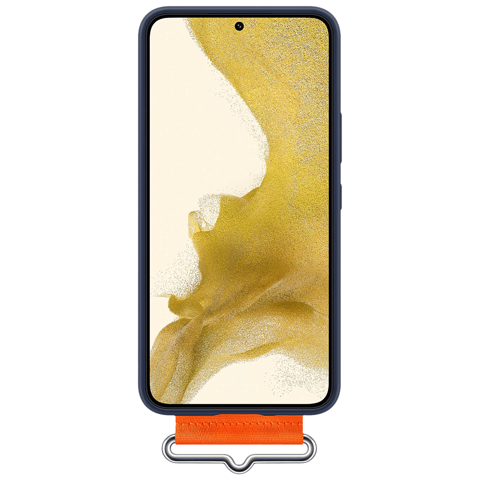 SAMSUNG Silicone Hybrid Cover for SAMSUNG Galaxy S22+ 5G (Detachable Strap, Navy) SAMSUNG Silicone Hybrid Cover for SAMSUNG Galaxy S22+ 5G (Detachable Strap, Navy)_5