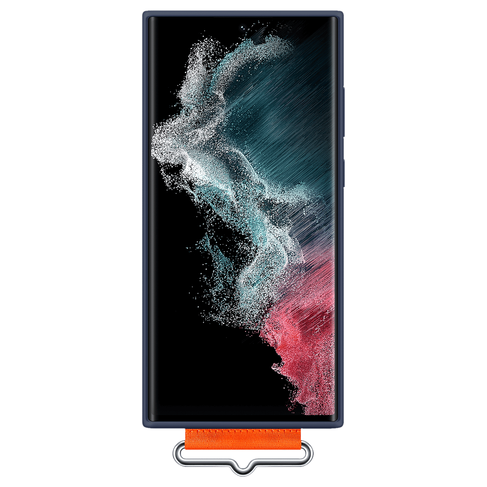 SAMSUNG Silicone Hybrid Cover for SAMSUNG Galaxy S22 Ultra 5G (Detachable Strap, Navy) SAMSUNG Silicone Hybrid Cover for SAMSUNG Galaxy S22 Ultra 5G (Detachable Strap, Navy)_5