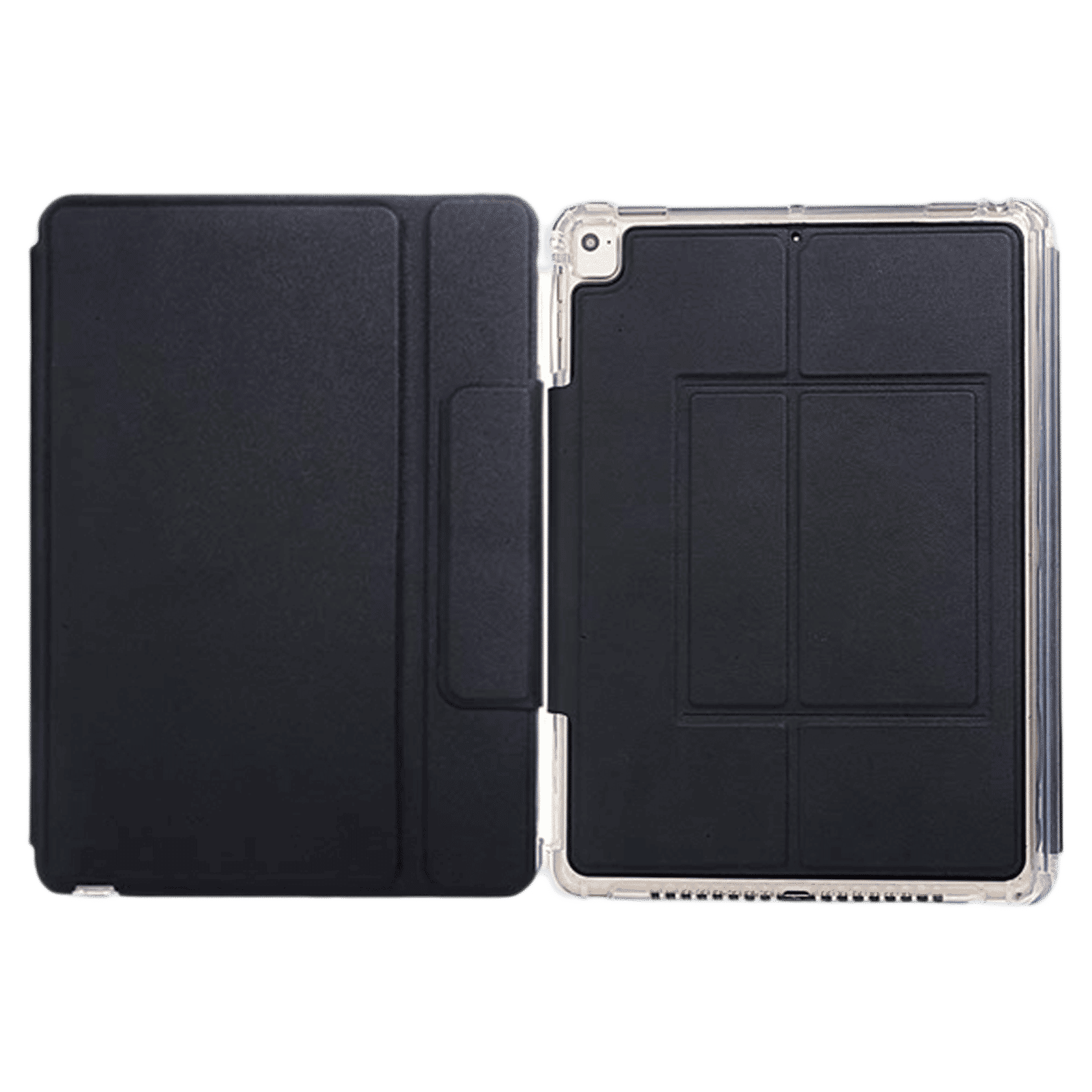 neopack 7PAD5 Commuter ABS Plastic Flip Cover for Apple iPad 7th Gen and 8th Gen 10.2 Inch (Detachable Wireless Magnetic Keyboard, Black) neopack 7PAD5 Commuter ABS Plastic Flip Cover for Apple iPad 7th Gen and 8th Gen 10.2 Inch (Detachable Wireless Magnetic Keyboard, Black)_1