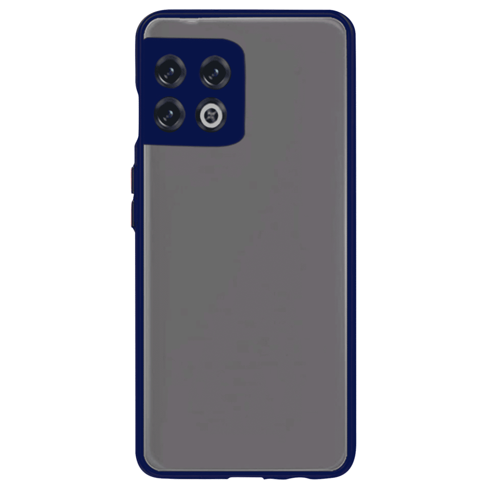 Arrow Duplex Polycarbonate Back Cover for OnePlus 10 Pro (Anti Scratch Design, Blue)_3