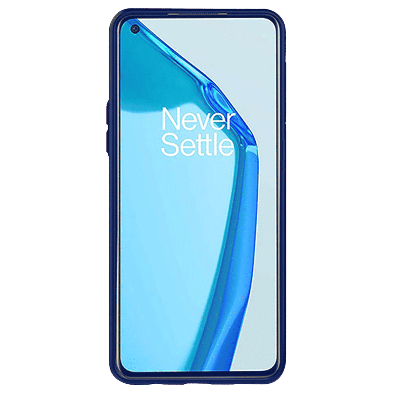 Arrow Duplex Polycarbonate Back Cover for OnePlus 10 Pro (Anti Scratch Design, Blue)_5