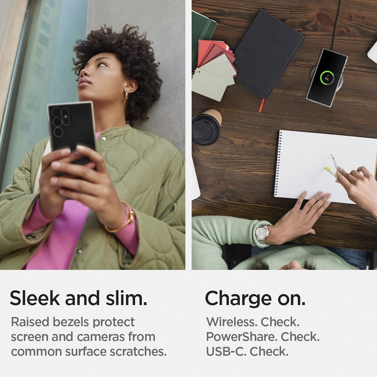 Spigen Liquid Crystal TPU Back Cover for SAMSUNG Galaxy S22 Ultra 5G (Dust and Scratch Resistant, Crystal Clear)_6