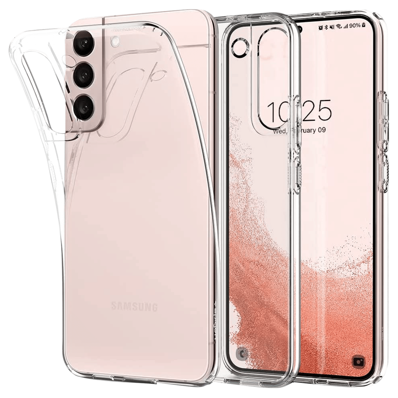 Spigen Liquid Crystal TPU Back Cover for SAMSUNG Galaxy S22+ 5G (Dust and Scratch Resistant, Crystal Clear) Spigen Liquid Crystal TPU Back Cover for SAMSUNG Galaxy S22+ 5G (Dust and Scratch Resistant, Crystal Clear)_4