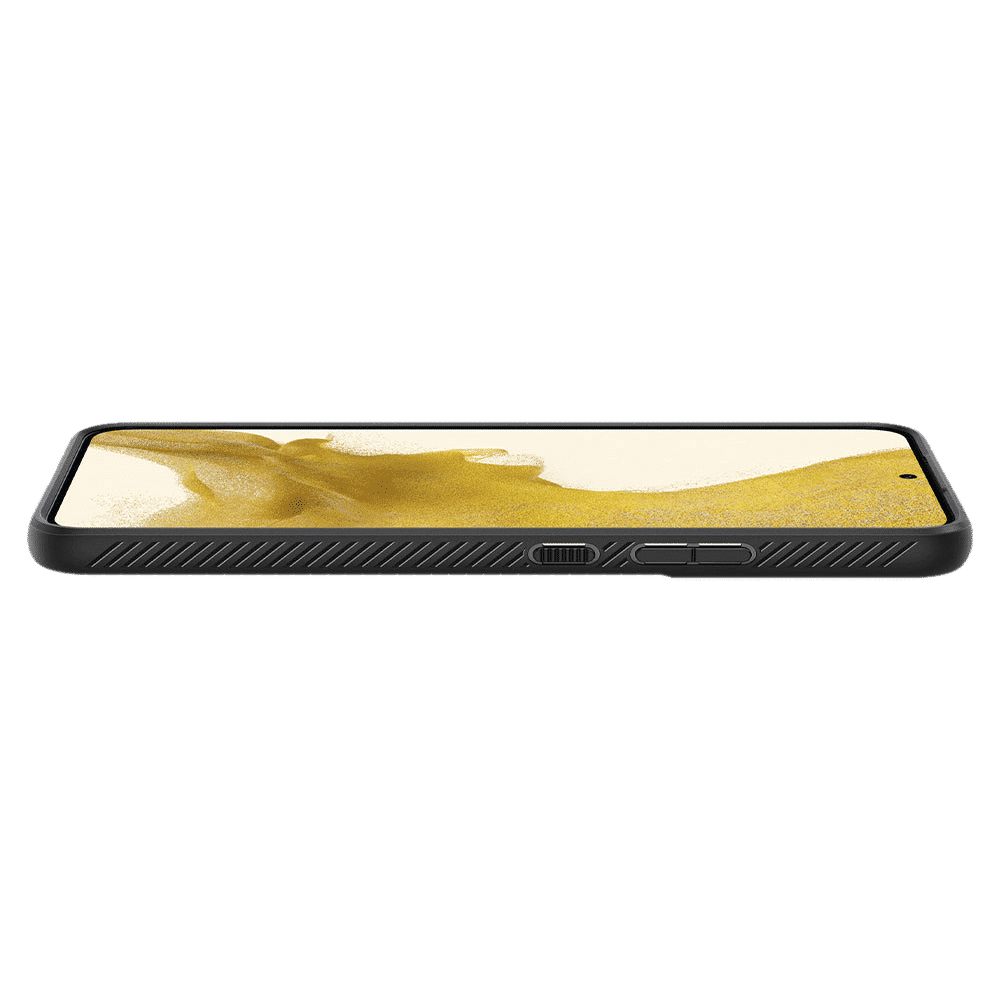 Spigen Liquid Air TPU Back Cover for SAMSUNG Galaxy S22+ 5G (Air Cushion Technology, Matte Black)_8