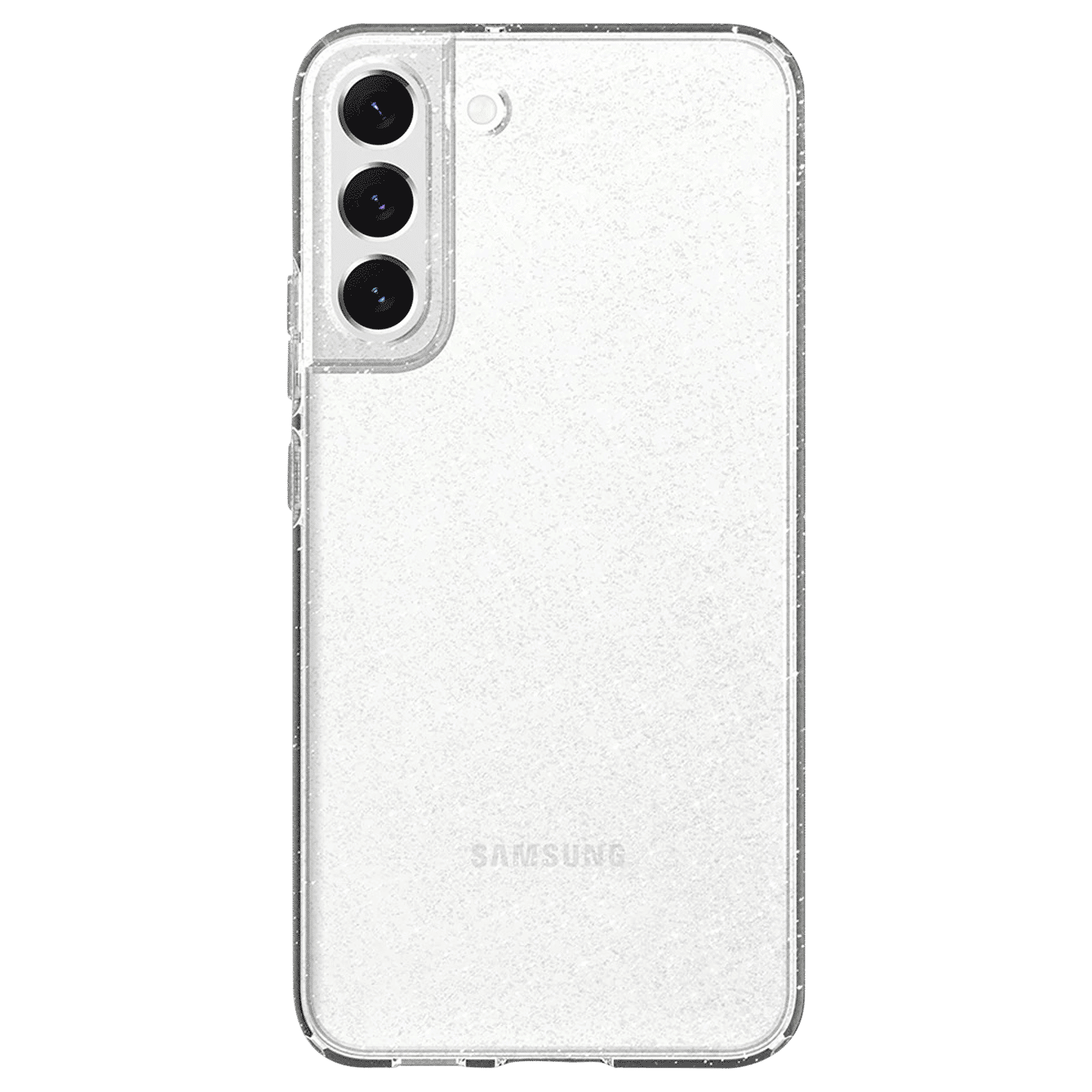 Spigen Crystal Glitter TPU Back Cover for SAMSUNG Galaxy S22+ 5G (Supports Wireless Charging, Crystal Quartz)_1