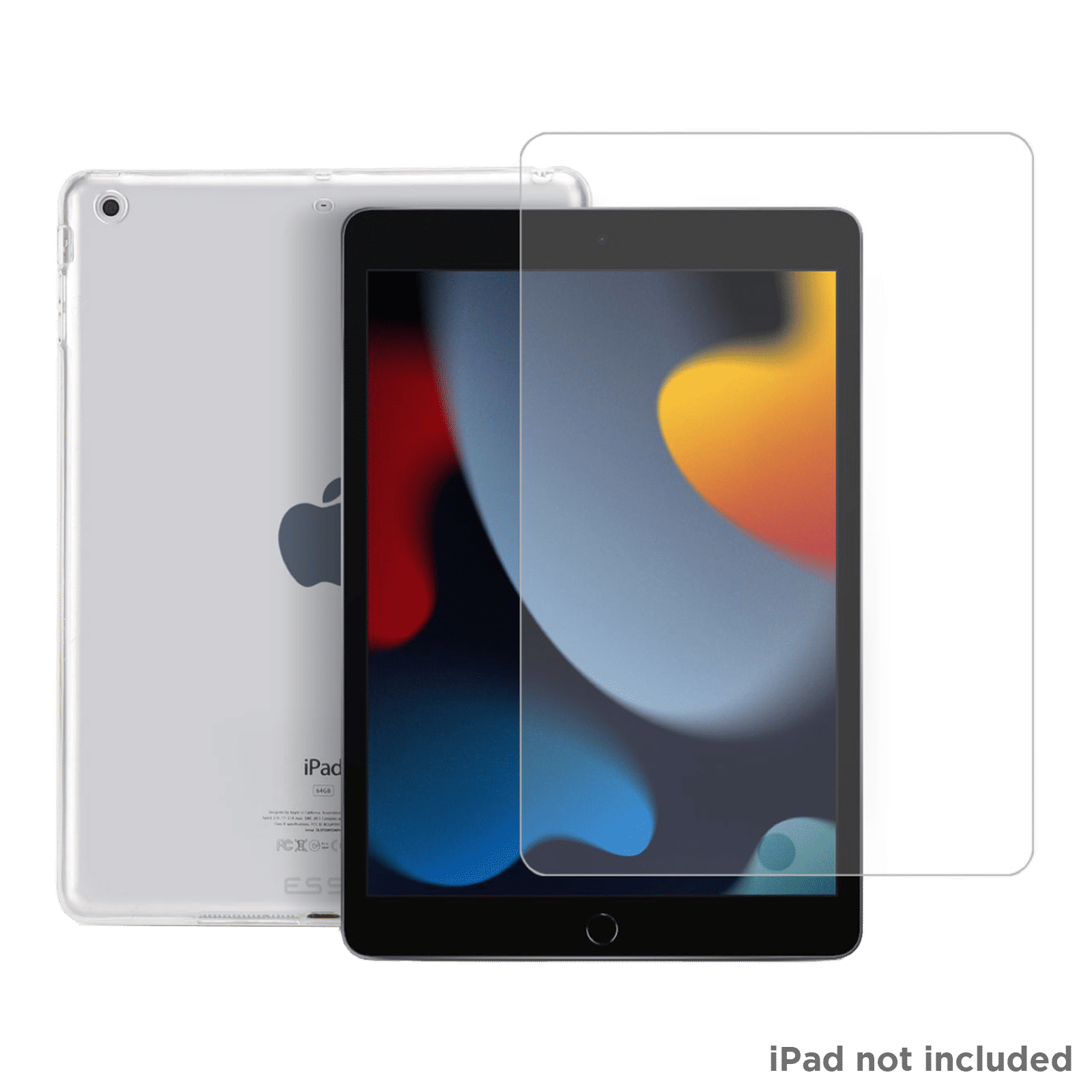 ESSE Duro TPU Back Cover and Screen Protector for Apple iPad 10.2 Inch (Microdot Technology, Transparent) ESSE Duro TPU Back Cover and Screen Protector for Apple iPad 10.2 Inch (Microdot Technology, Transparent)_2