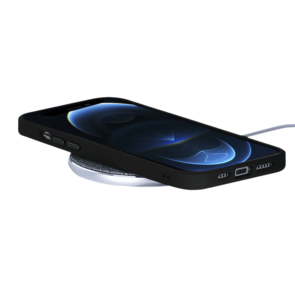 GRIPP Bolt Hard TPU Back Cover for Apple iPhone 12, 12 Pro (Supports Wireless Charging, Black)_7