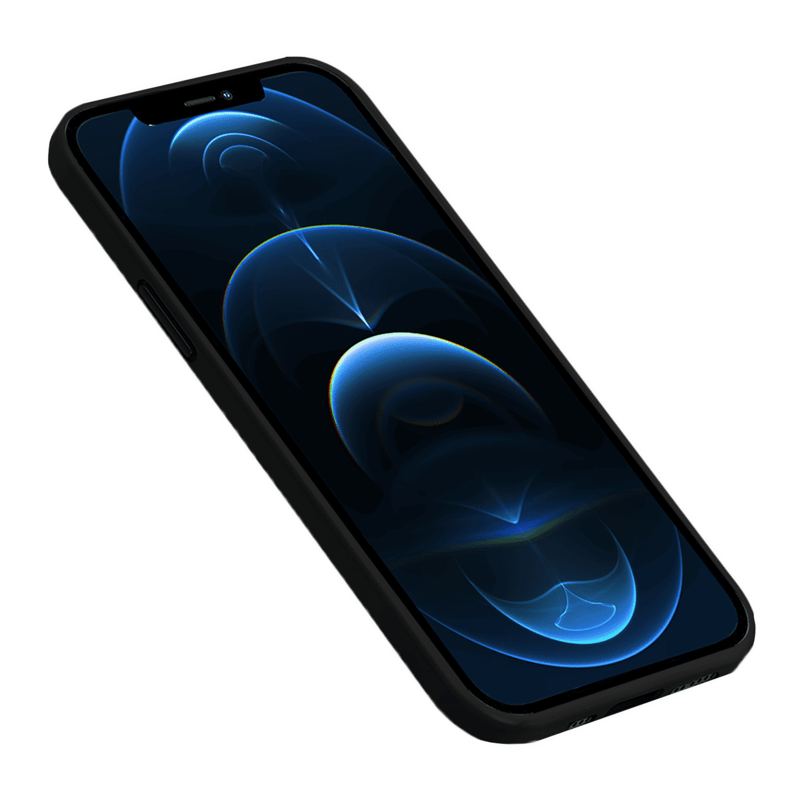 GRIPP Bolt Hard TPU Back Cover for Apple iPhone 12, 12 Pro (Supports Wireless Charging, Black)_4