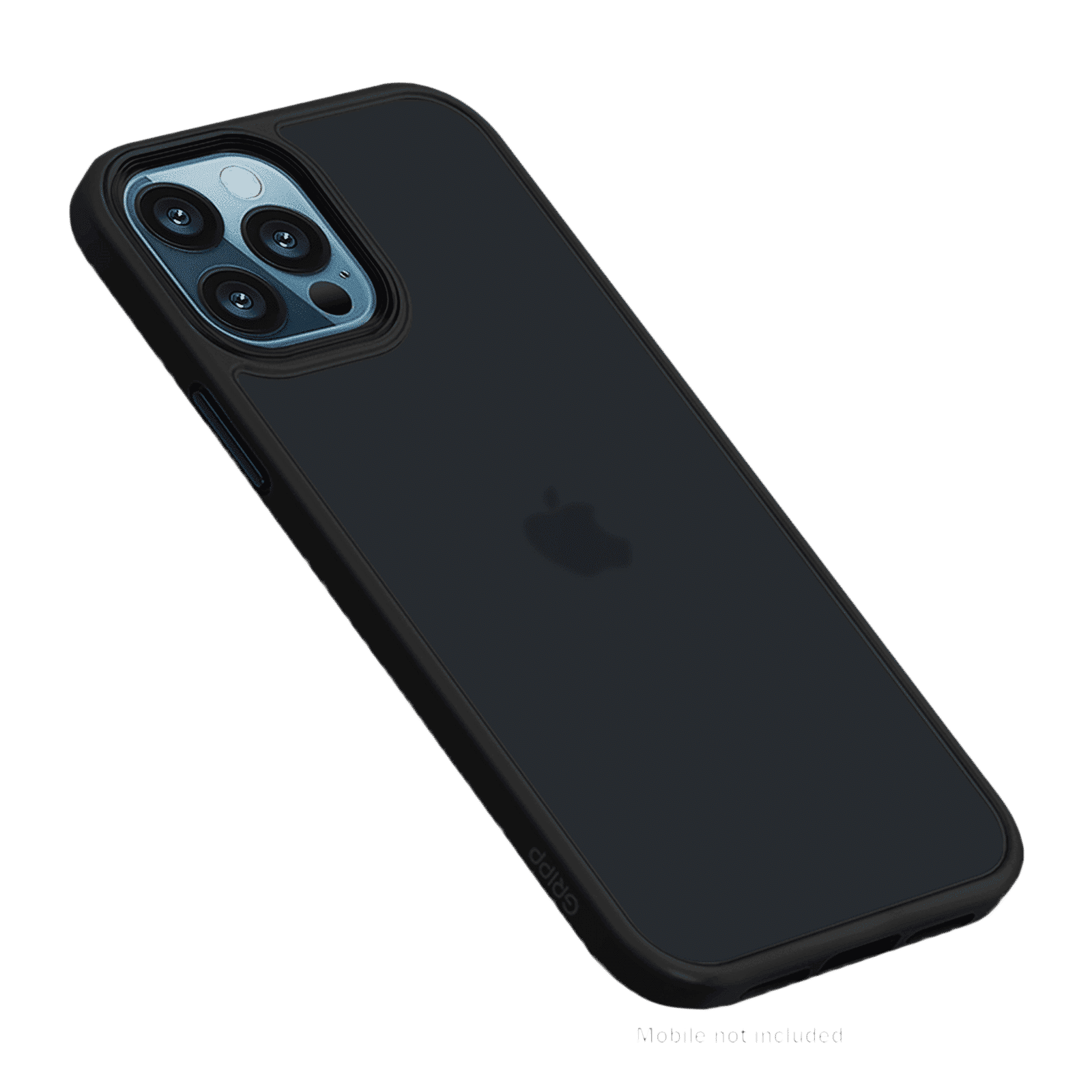 GRIPP Bolt Hard TPU Back Cover for Apple iPhone 12, 12 Pro (Supports Wireless Charging, Black)_5