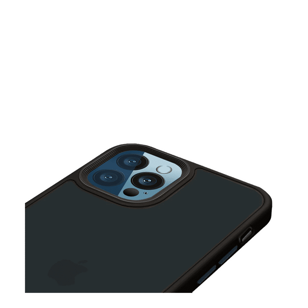 GRIPP Bolt Hard TPU Back Cover for Apple iPhone 12, 12 Pro (Supports Wireless Charging, Black)_6