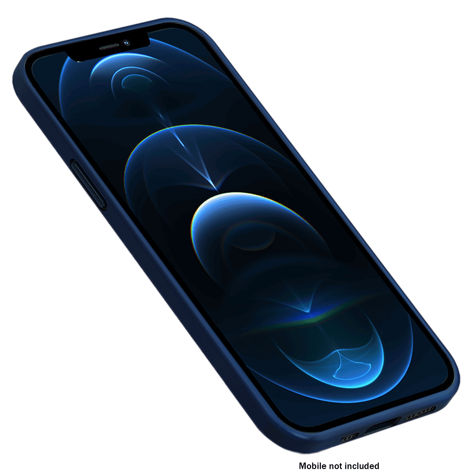 GRIPP Bolt Hard TPU Back Cover for Apple iPhone 12, 12 Pro (Supports Wireless Charging, Blue)_6