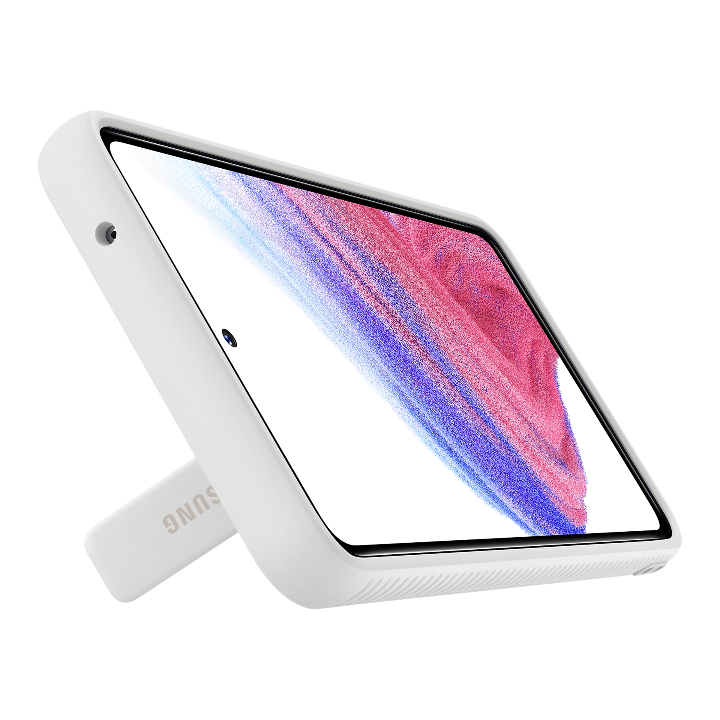 SAMSUNG Back Cover for SAMSUNG Galaxy A53 5G (Military Grade Drop Tested, White)_8