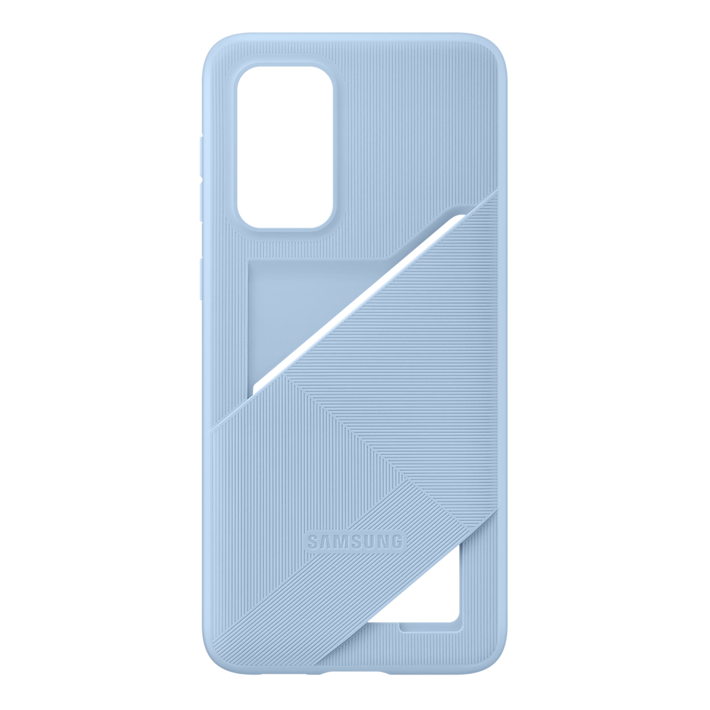 SAMSUNG TPU Back Cover for SAMSUNG Galaxy A33 5G (Sleek Card Pocket, Arctic Blue)_7
