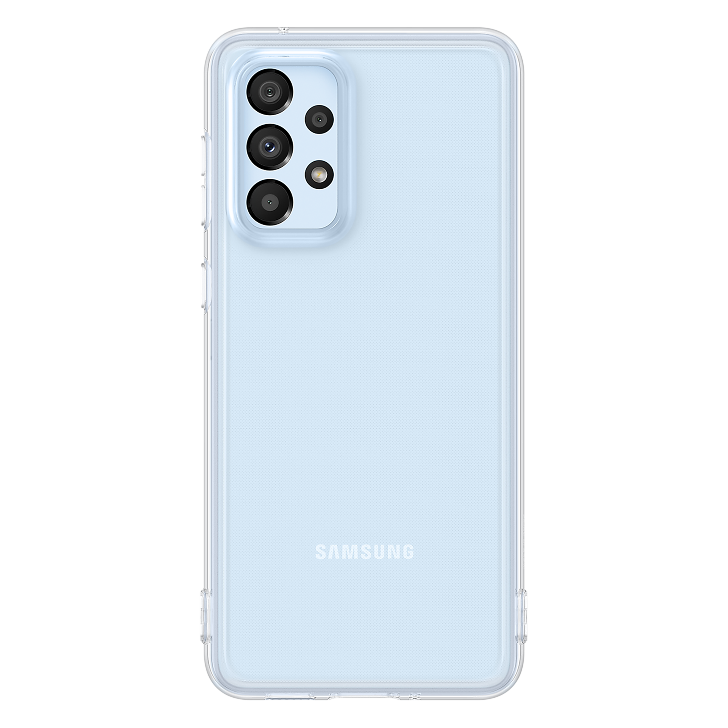 SAMSUNG Soft TPU Back Cover for SAMSUNG Galaxy A33 5G (Protects from Shock & Scratch, Transparent) SAMSUNG Soft TPU Back Cover for SAMSUNG Galaxy A33 5G (Protects from Shock & Scratch, Transparent)_1