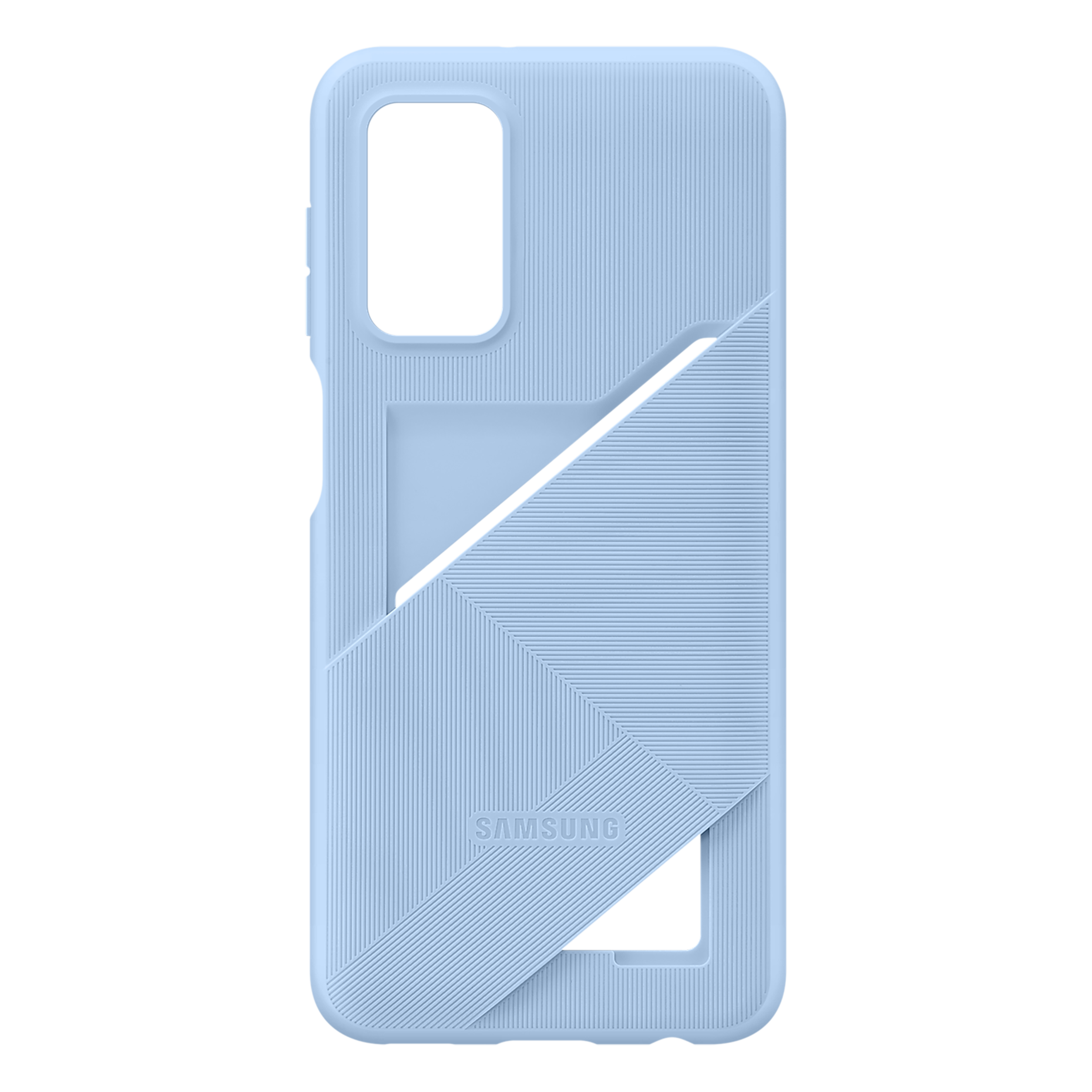 SAMSUNG Soft TPU Back Cover for SAMSUNG Galaxy A23 (Handy Card Slot, Arctic Blue)_6