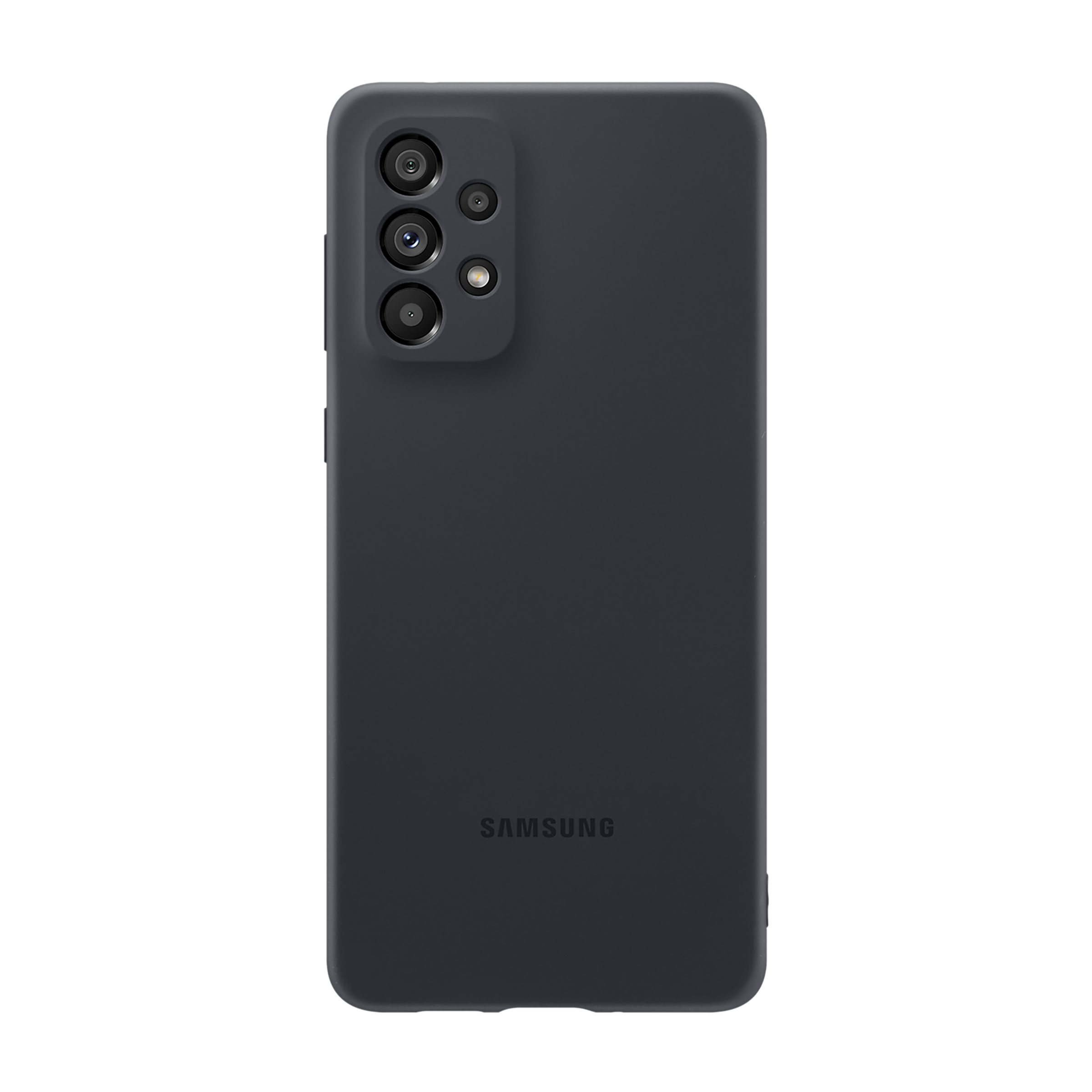 SAMSUNG Soft Silicone Hybrid Cover for SAMSUNG Galaxy A73 5G (Protects from Shock & Bumps, Black) SAMSUNG Soft Silicone Hybrid Cover for SAMSUNG Galaxy A73 5G (Protects from Shock & Bumps, Black)_1