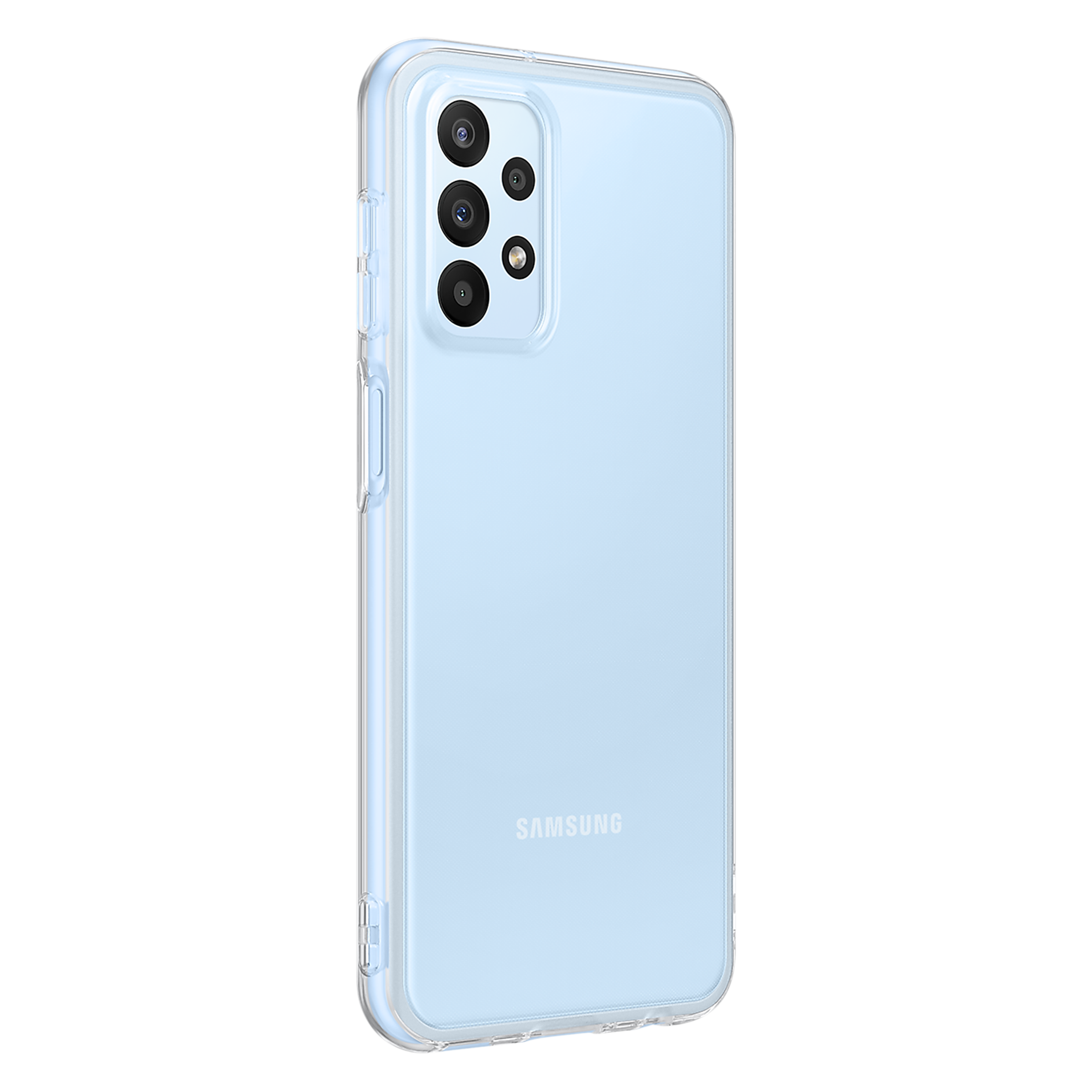 SAMSUNG Soft TPU Back Cover for SAMSUNG Galaxy A23 (Protects from Shock & Scratch, Transparent) SAMSUNG Soft TPU Back Cover for SAMSUNG Galaxy A23 (Protects from Shock & Scratch, Transparent)_3