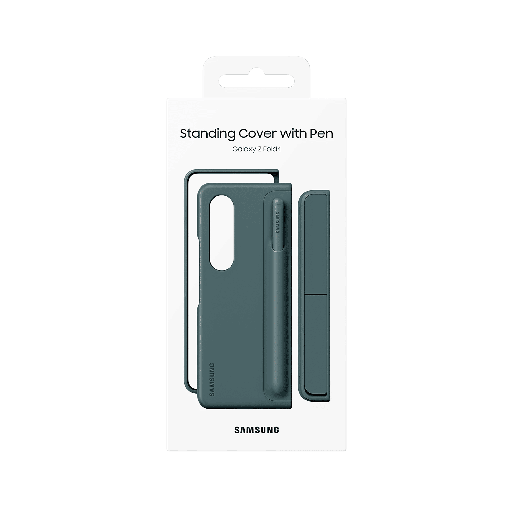 SAMSUNG UL-Certified Recycled Back Cover for SAMSUNG Galaxy Z Fold4 (With S Pen, Graygreen)_7