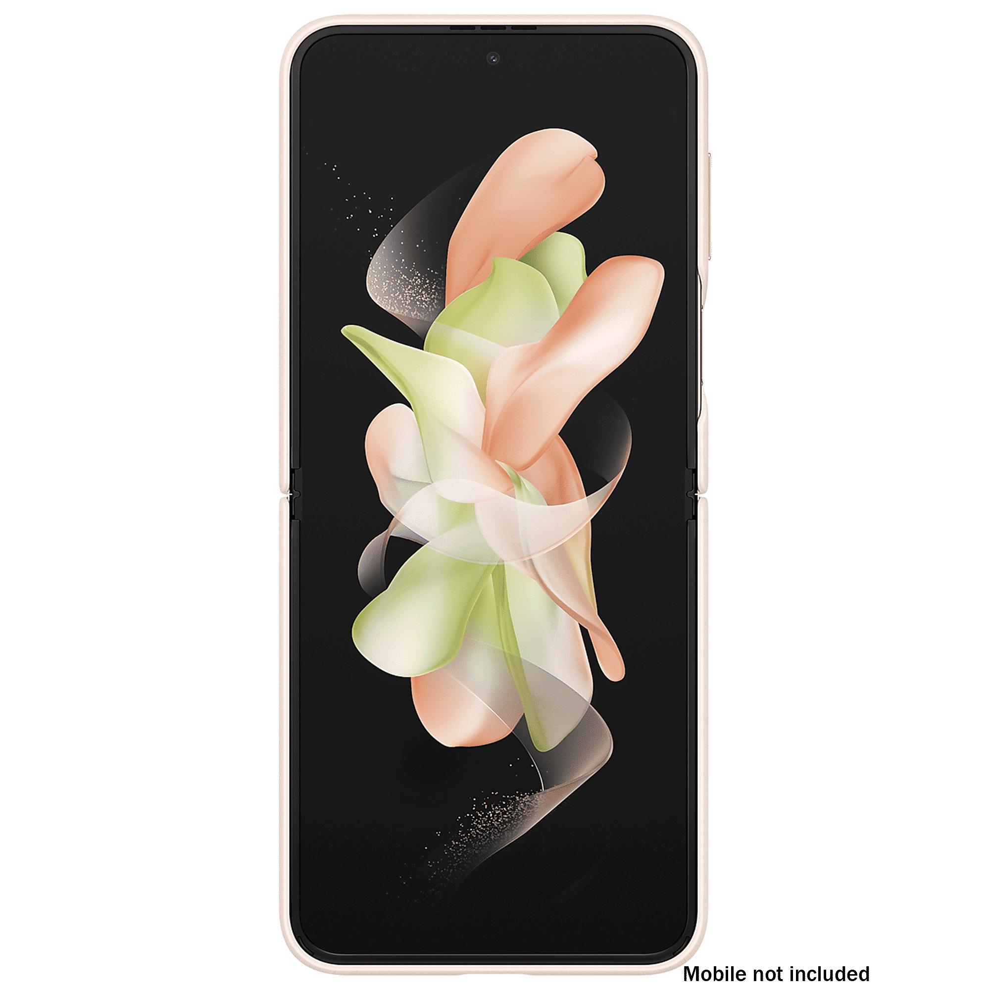 SAMSUNG Flap Soft Leather Back Cover for SAMSUNG Galaxy Z Flip4 (Snug Fit, Peach)_7