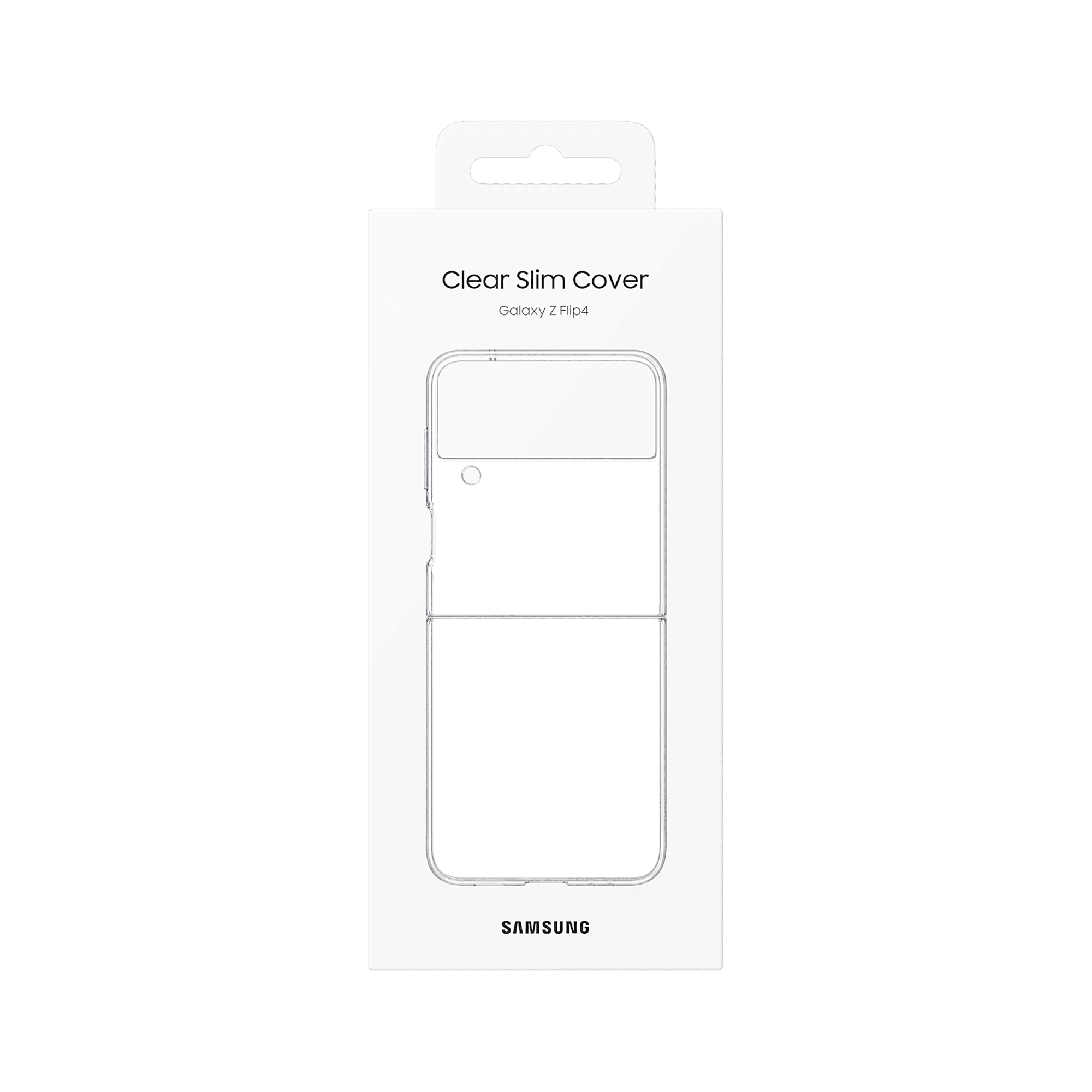 SAMSUNG UL-Certified Recycled Back Cover for SAMSUNG Galaxy Z Flip4 (Ultra Thin Profile, Transparent)_5
