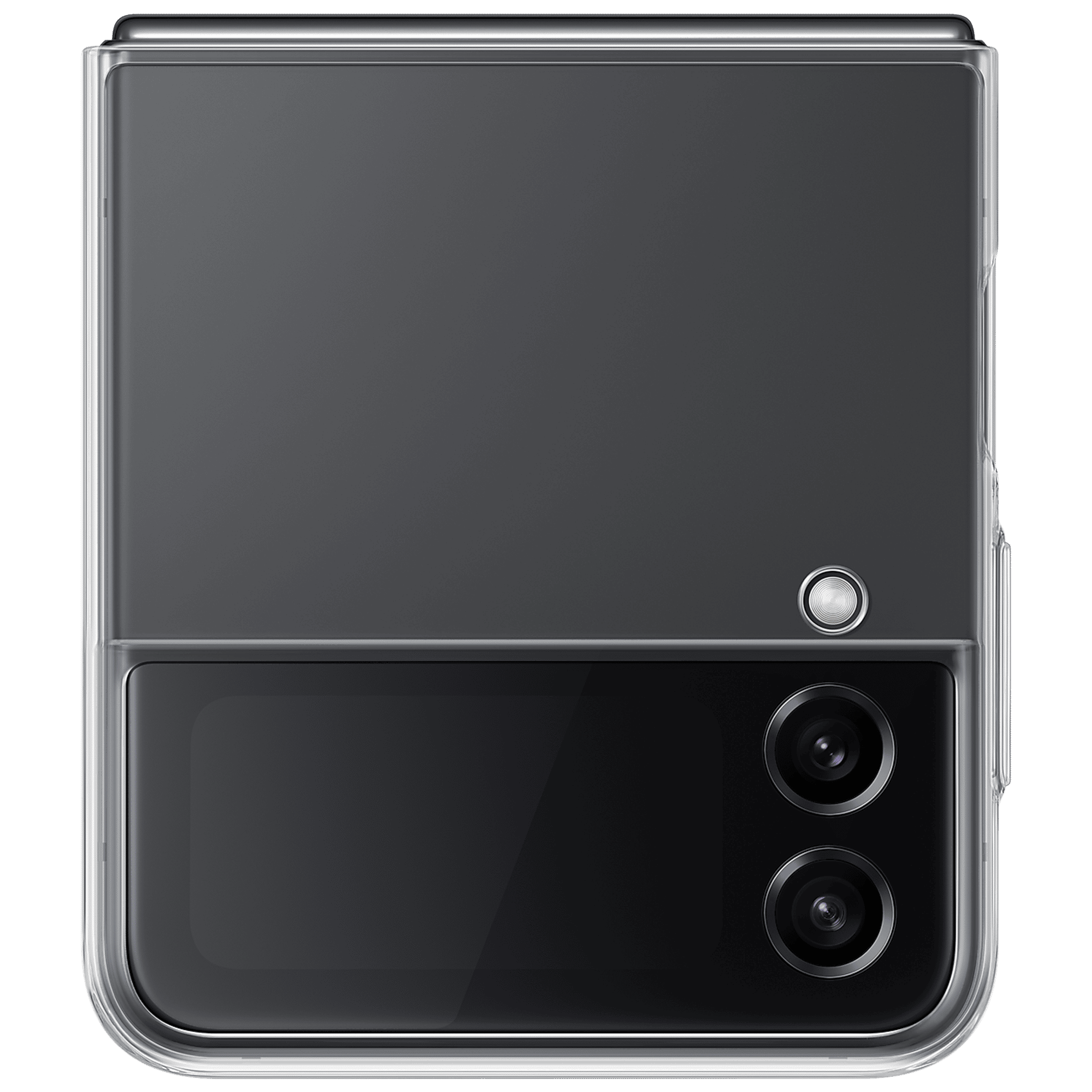 SAMSUNG UL-Certified Recycled Back Cover for SAMSUNG Galaxy Z Flip4 (Ultra Thin Profile, Transparent)_6