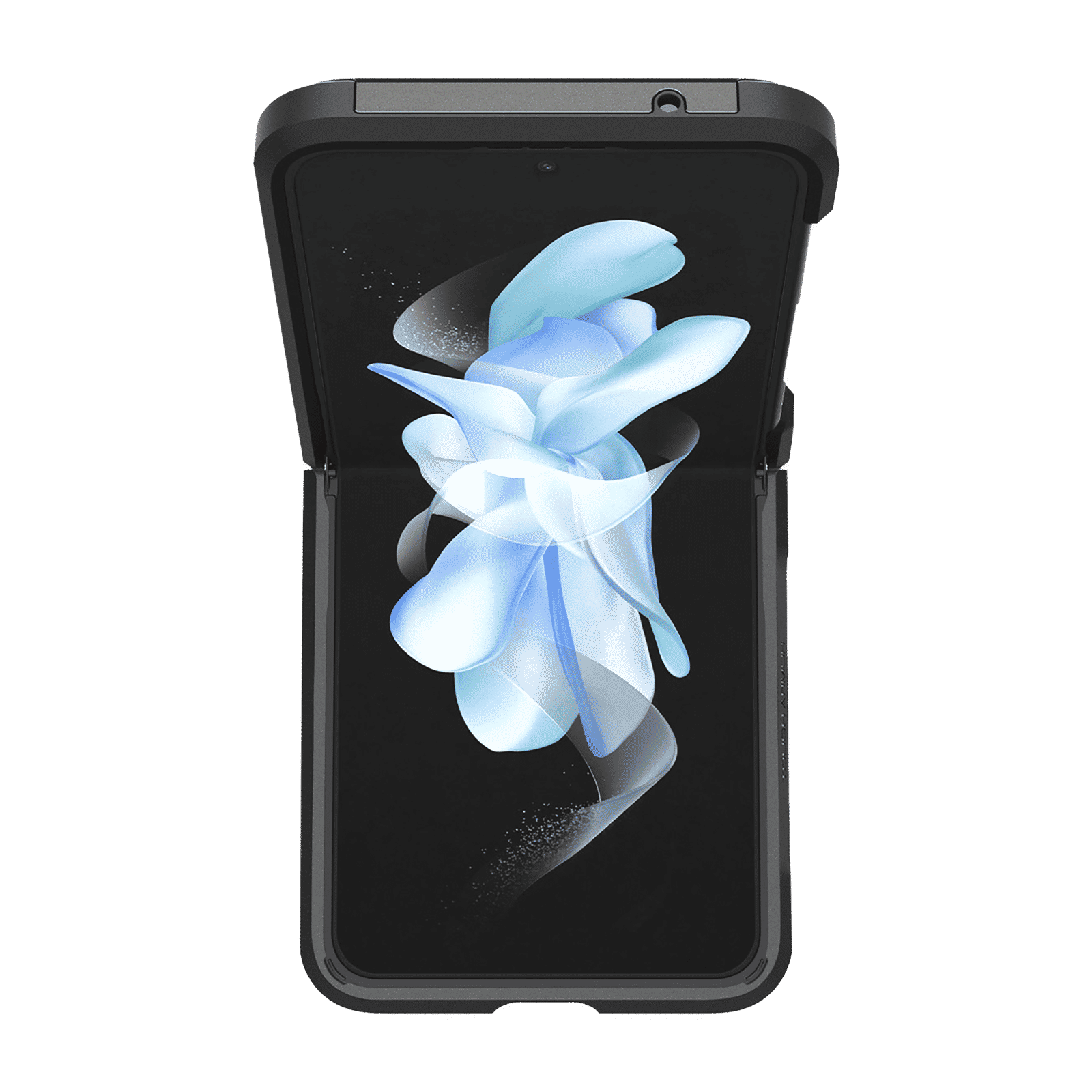 Spigen Tough Armor Polycarbonate & TPU Back Cover for SAMSUNG Galaxy Z Flip4 (Air Cushion Technology, Black)_9