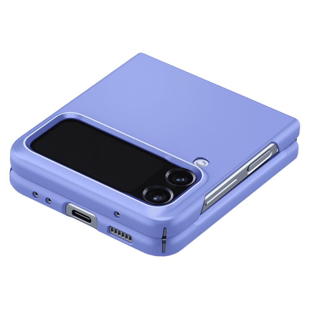 spigen Air Skin Glitter Hard Polycarbonate Back Cover for SAMSUNG Galaxy Z Flip4 (Supports Wireless Charging, Cornflower Blue) spigen Air Skin Glitter Hard Polycarbonate Back Cover for SAMSUNG Galaxy Z Flip4 (Supports Wireless Charging, Cornflower Blue)_9