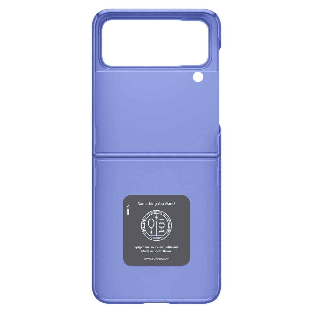 spigen Air Skin Glitter Hard Polycarbonate Back Cover for SAMSUNG Galaxy Z Flip4 (Supports Wireless Charging, Cornflower Blue) spigen Air Skin Glitter Hard Polycarbonate Back Cover for SAMSUNG Galaxy Z Flip4 (Supports Wireless Charging, Cornflower Blue)_8