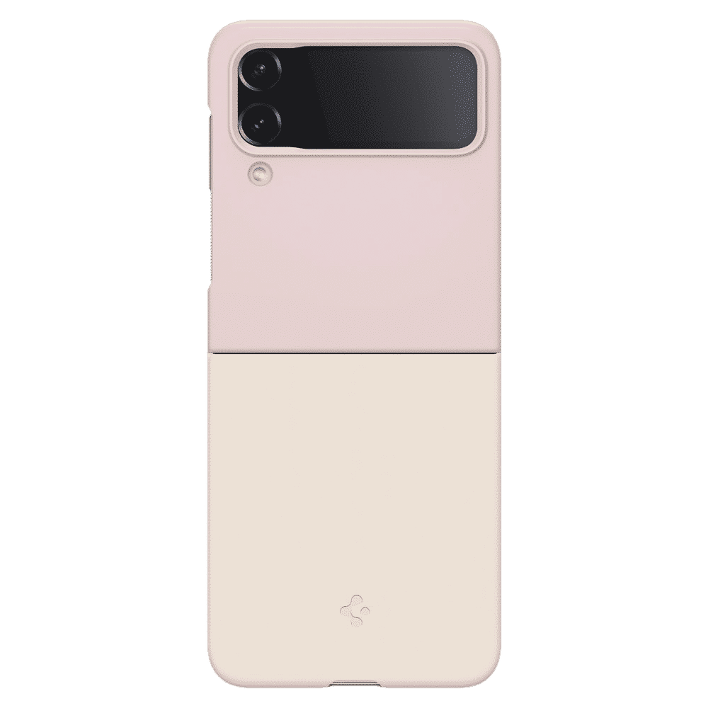 Spigen Air Skin Polycarbonate & Urethane Back Cover for SAMSUNG Galaxy Z Flip4 (Supports Wireless Charging, Cotton Pink)_1