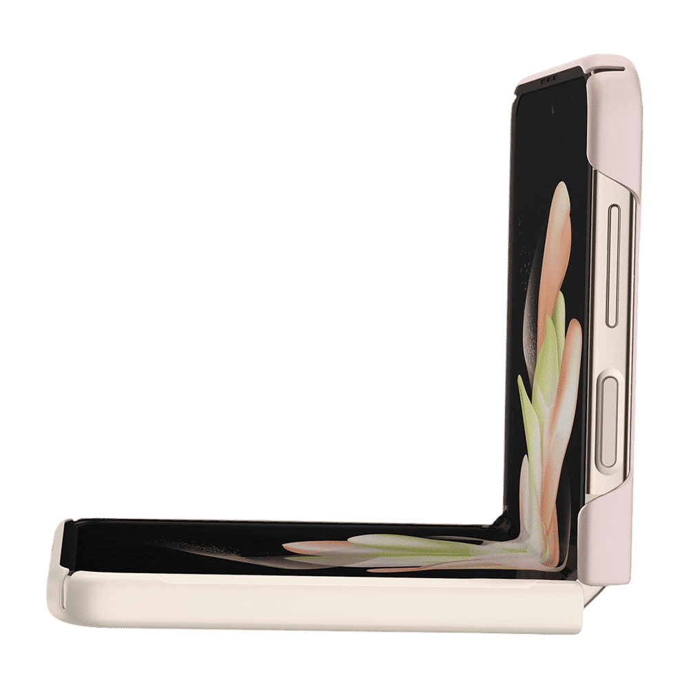 Spigen Air Skin Polycarbonate & Urethane Back Cover for SAMSUNG Galaxy Z Flip4 (Supports Wireless Charging, Cotton Pink)_10